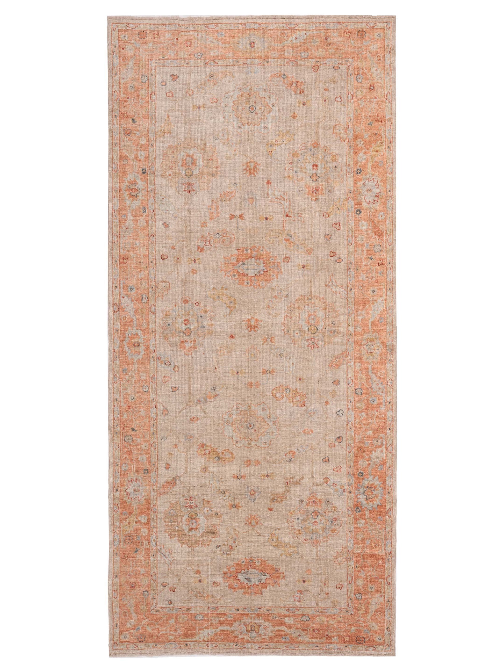 Anadol Angora Oushak  Beige Rust Traditional