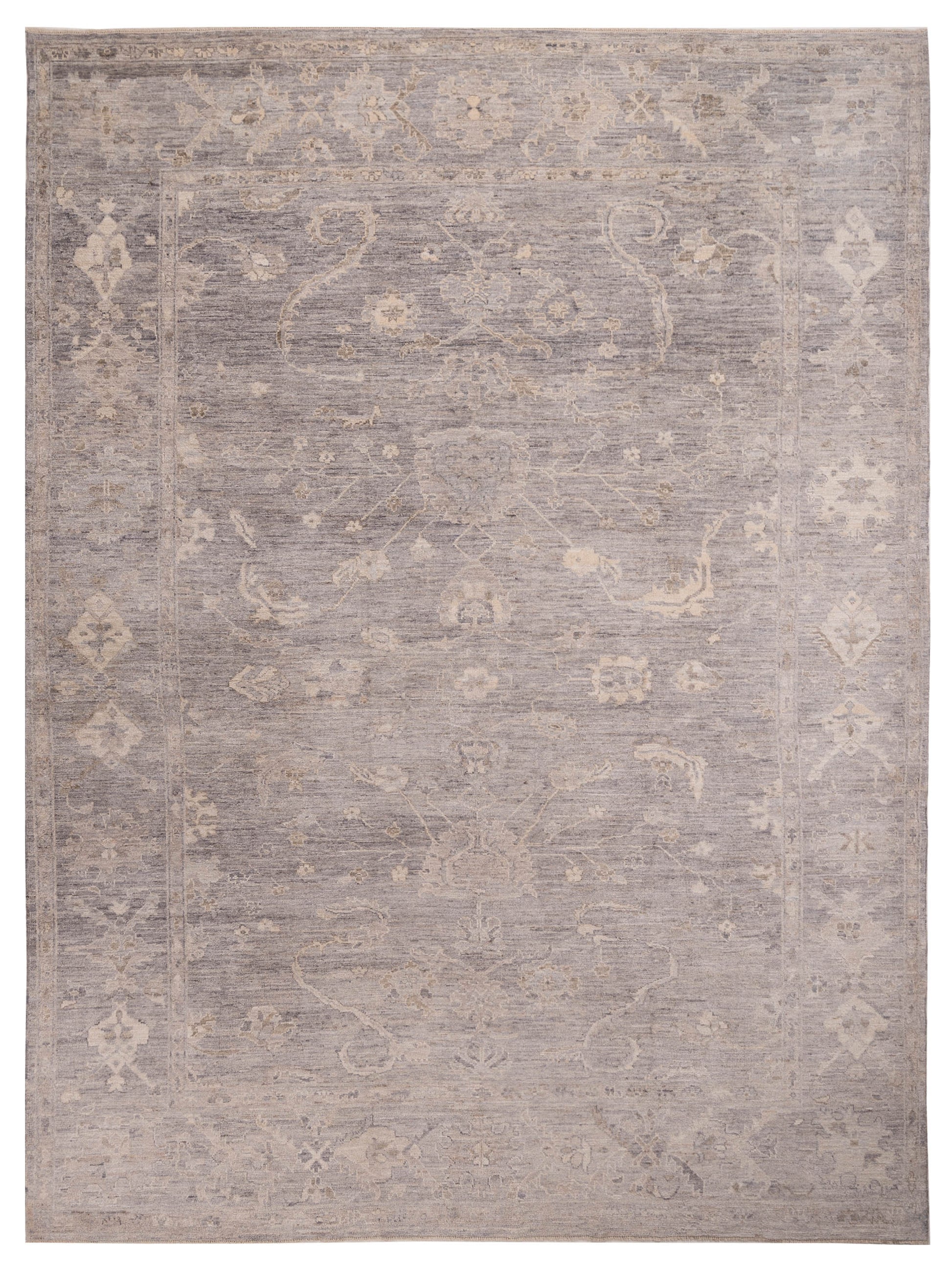 Anadol Angora Oushak  Gray Gray Traditional