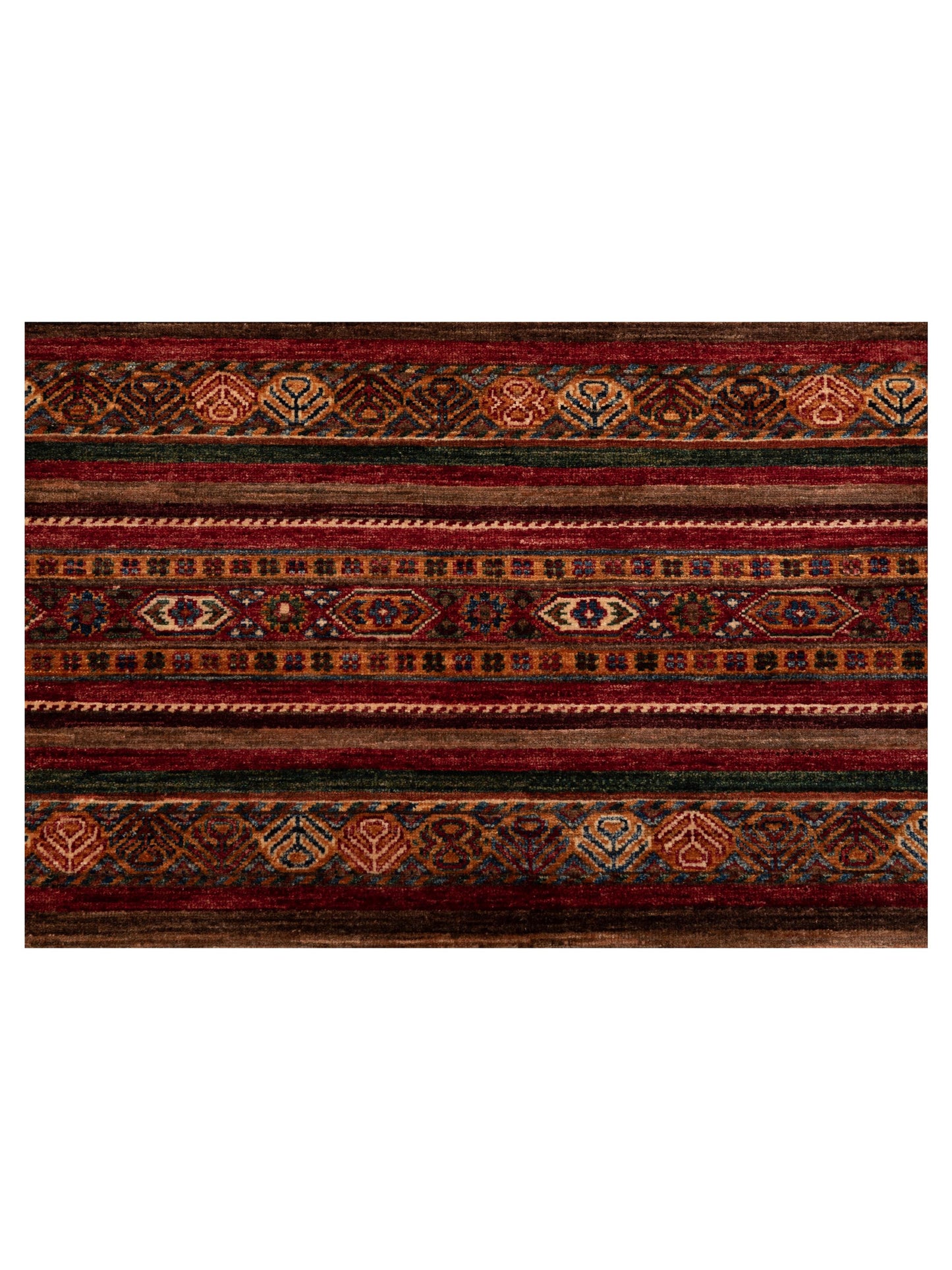Khorjin 149120 Multi Multi 3.6x4.8 Hand Knotted Rug