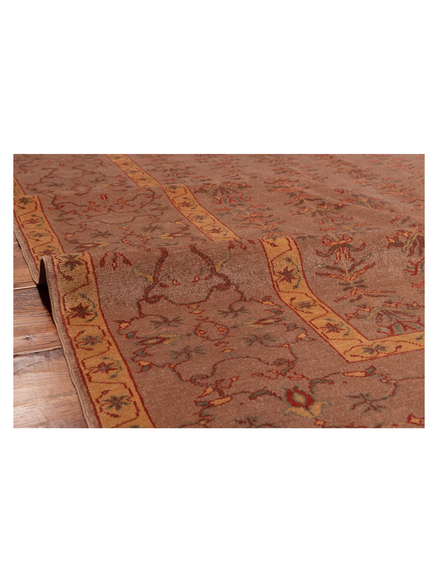 Antique Loom 147463 Purple Purple 6.9x8.11 Hand Knotted Rug
