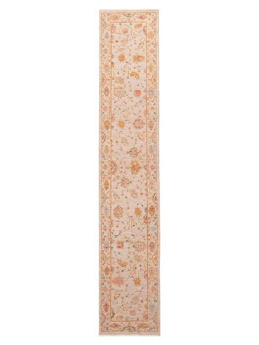 Anadol Angora Oushak  Ivory Ivory Traditional