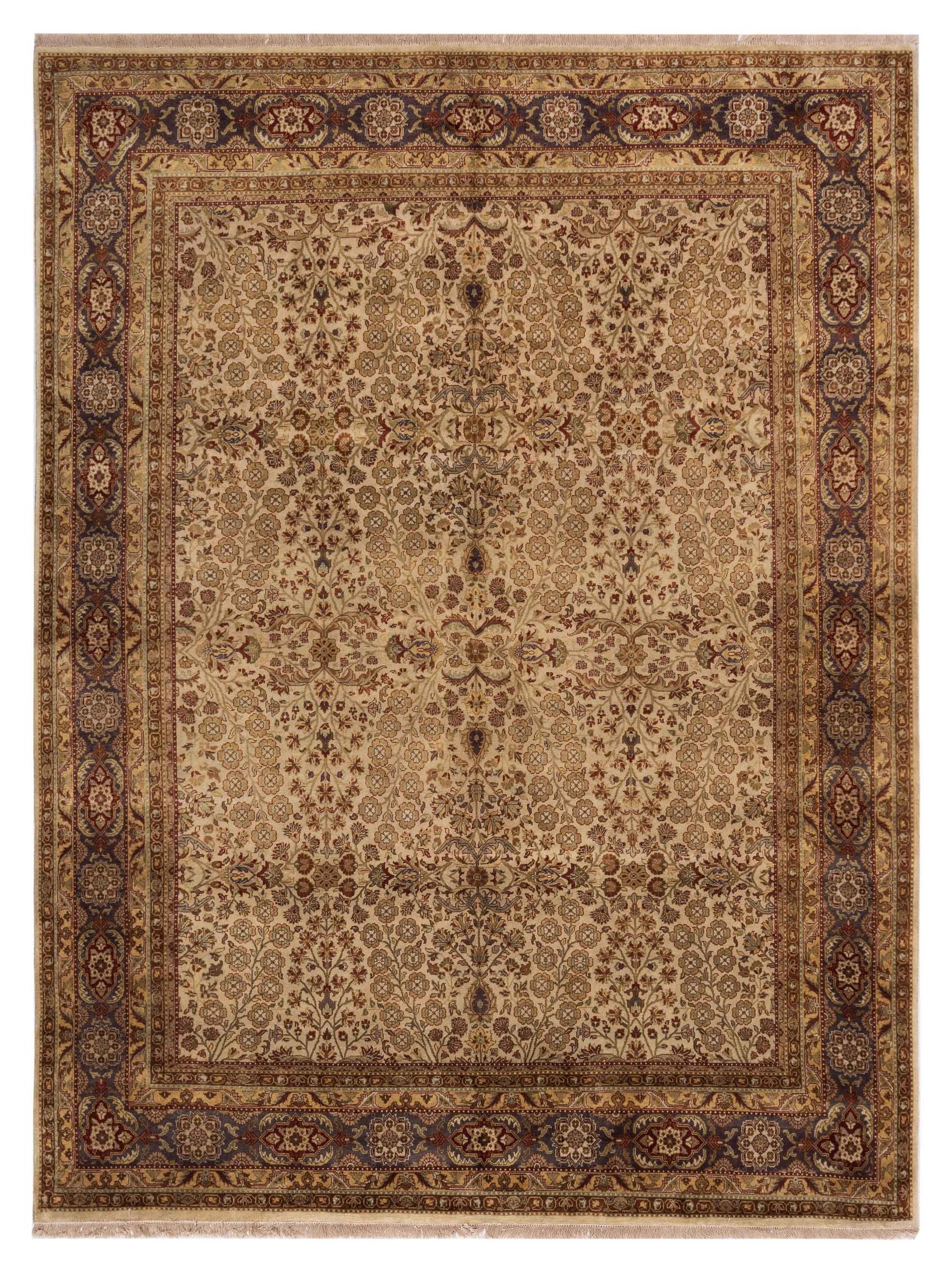 Rajpur Sivas  Beige Purple Traditional
