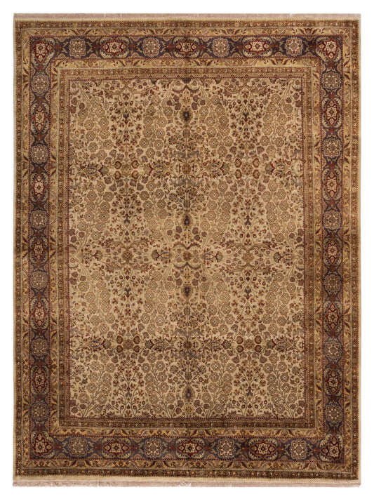 Rajpur Sivas  Beige Purple Traditional