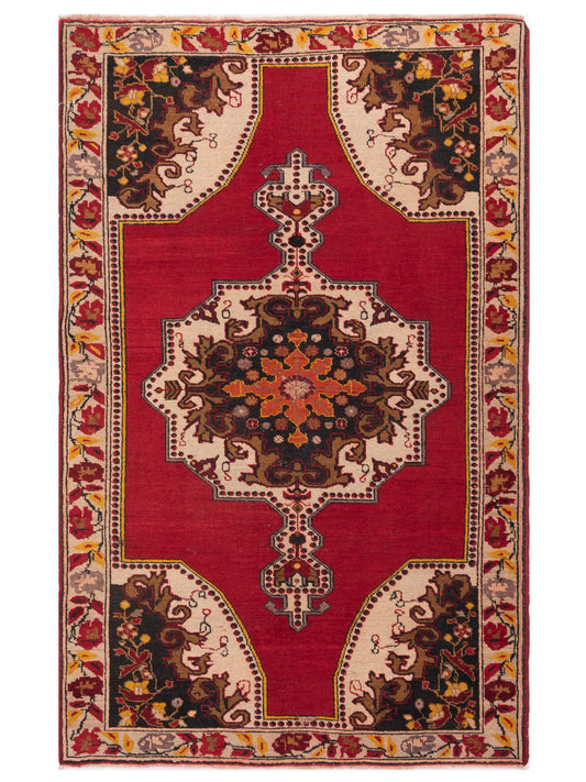 Pasha Old Anatolian  Red Ivory Traditional