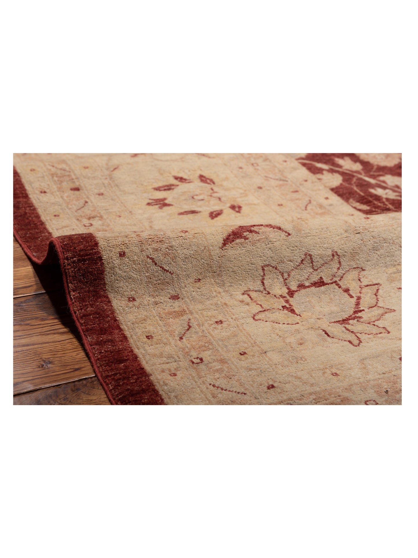 Sultan 113003 Red Ivory 11.10x14.8 Hand Knotted Rug