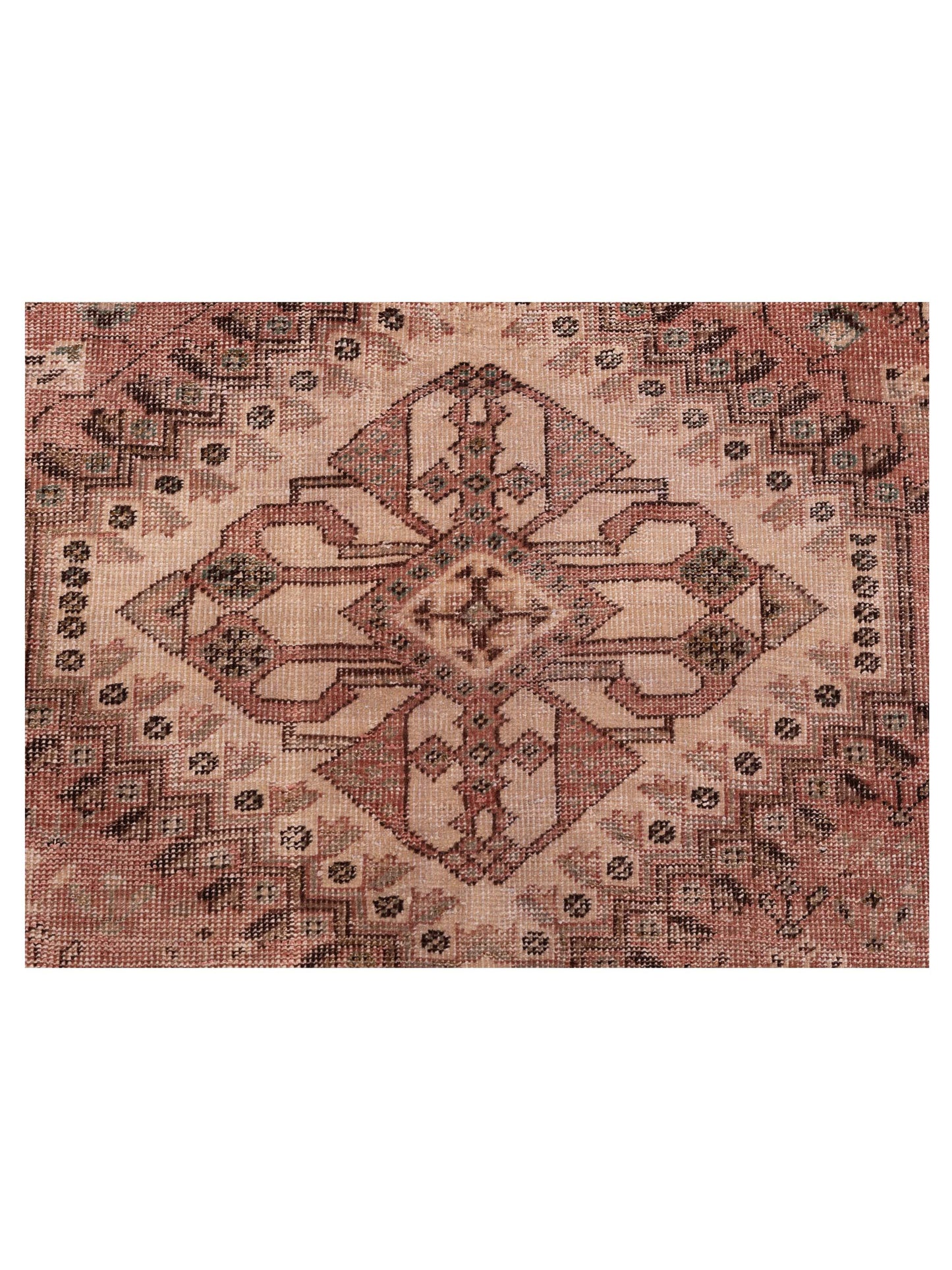 Persian 147729 Brown Gray 5.4x10 Hand Knotted Rug