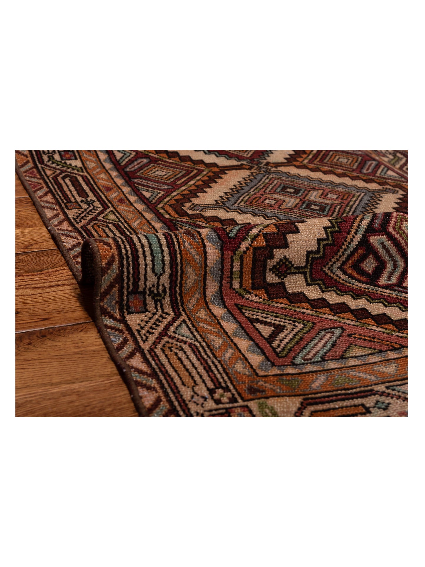 Persian 147687 Multi Multi 2.9x10.8 Hand Knotted Rug