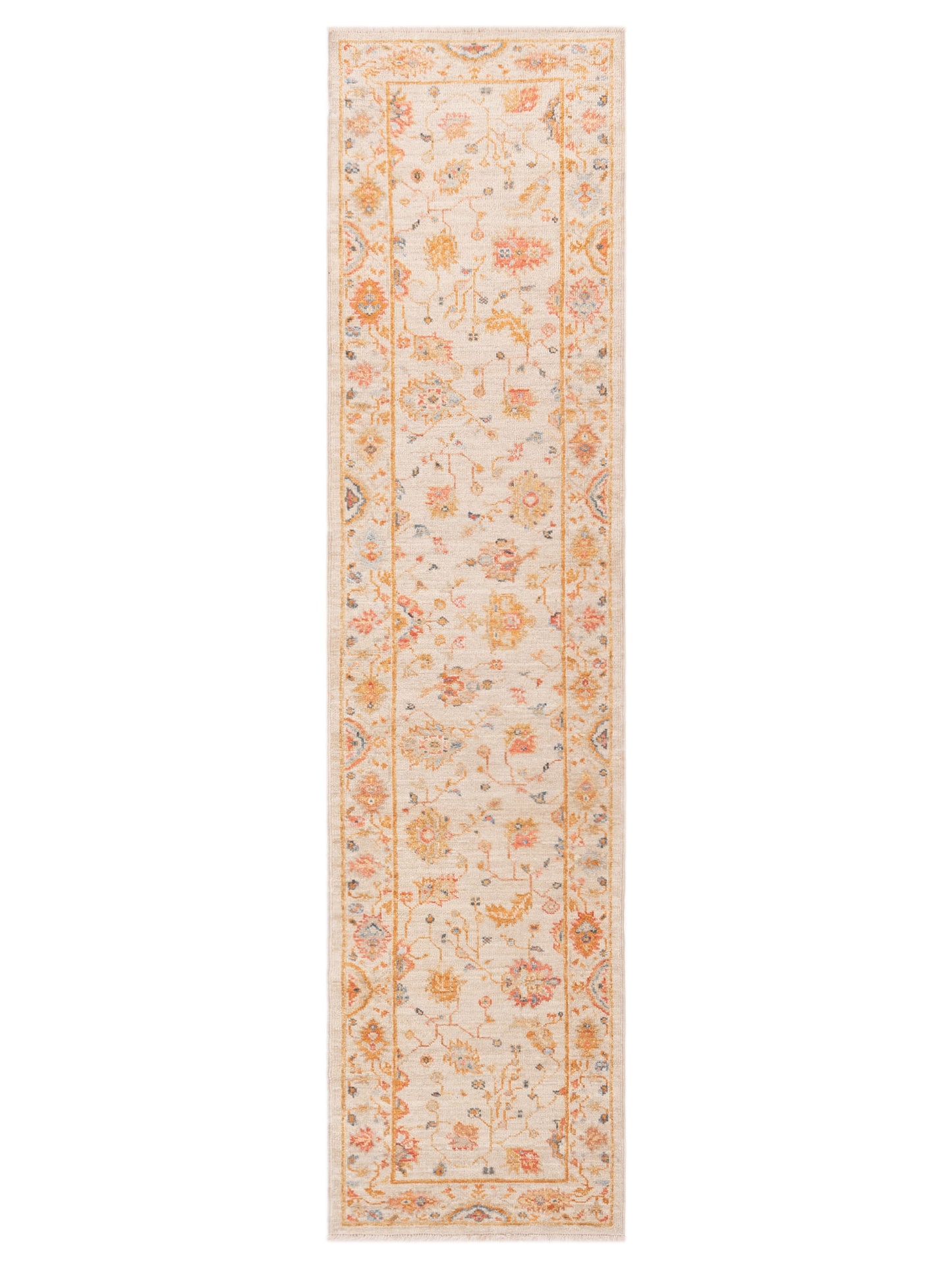 Anadol Angora Oushak  Ivory Ivory Traditional