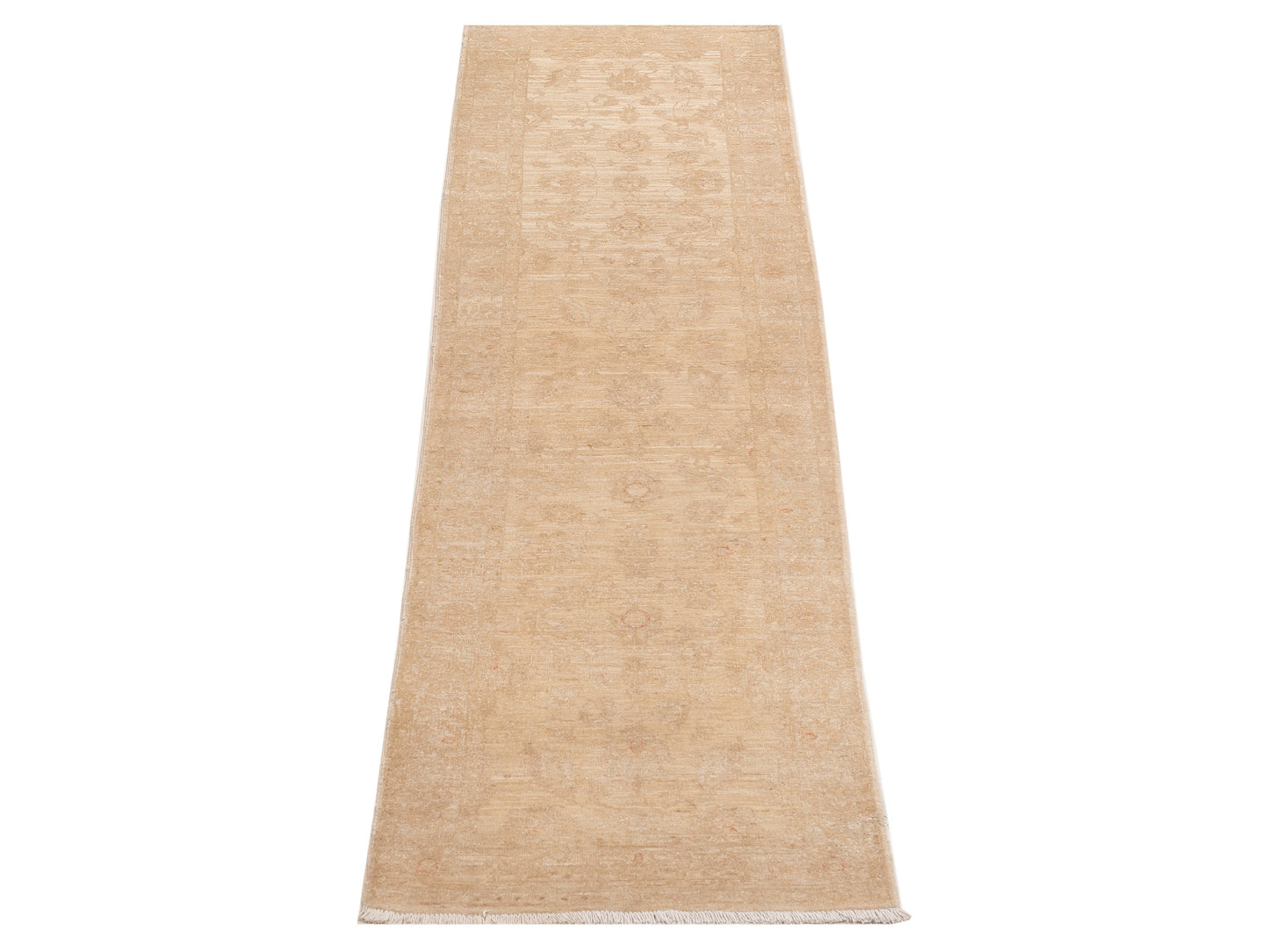 Sultan 153664 Silver Ivory 2.7x9.4 Hand Knotted Rug