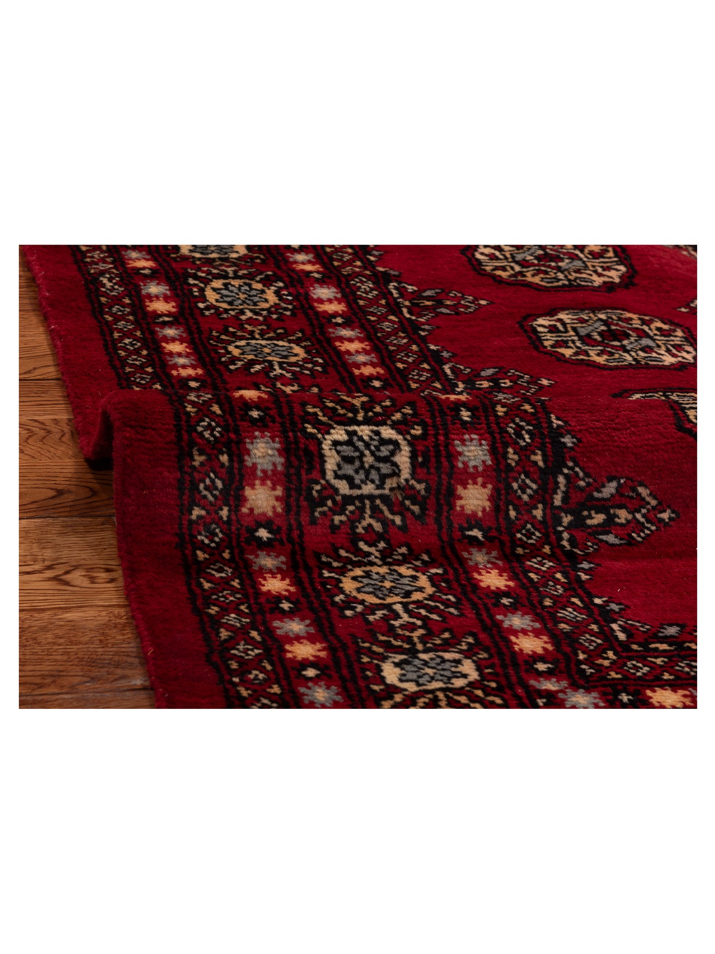 Bokhara 151592 Red Red 4.1x6.2 Hand Knotted Rug