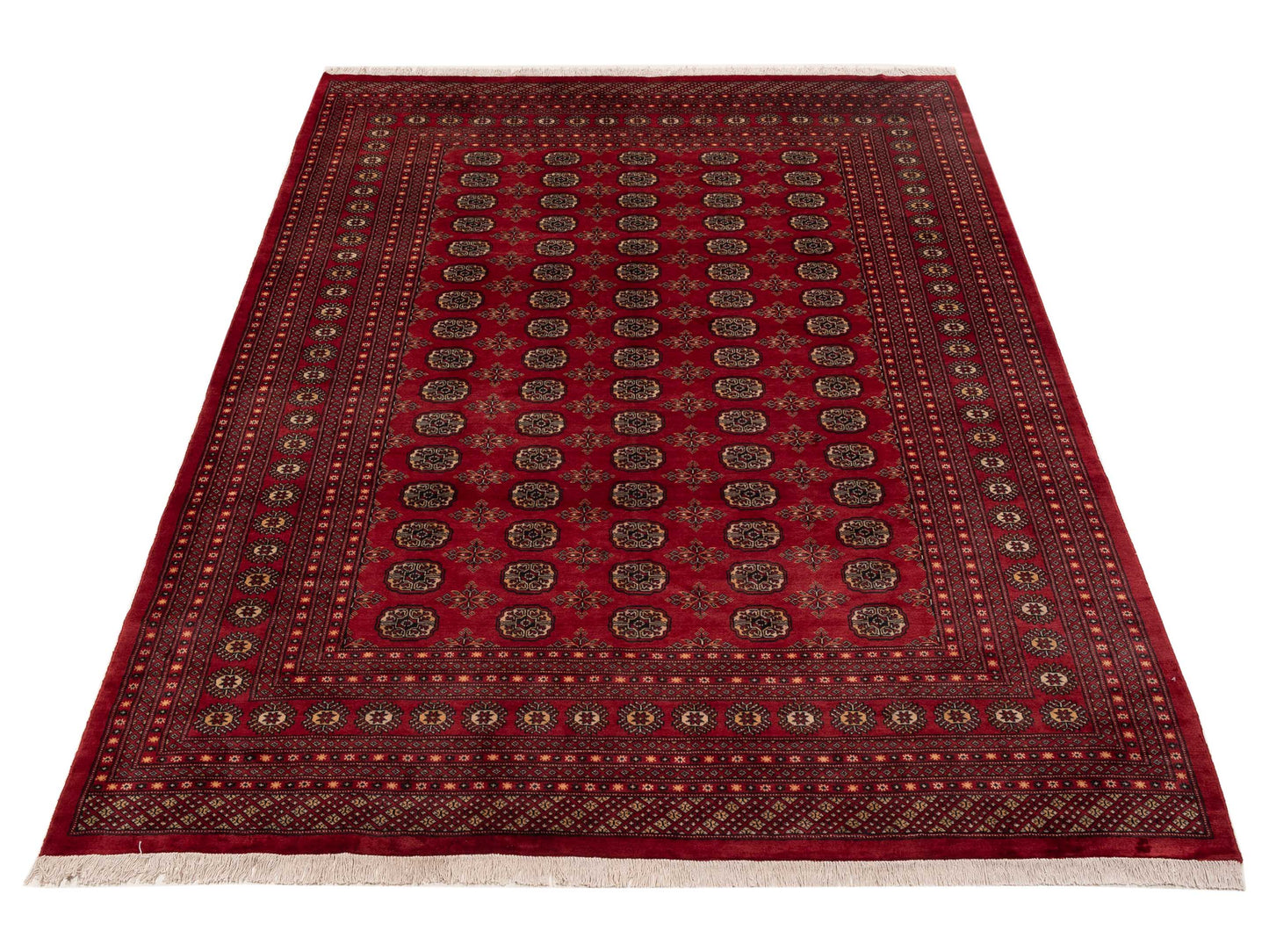 Bokhara 151612 Red Red 8.3x10.10 Hand Knotted Rug