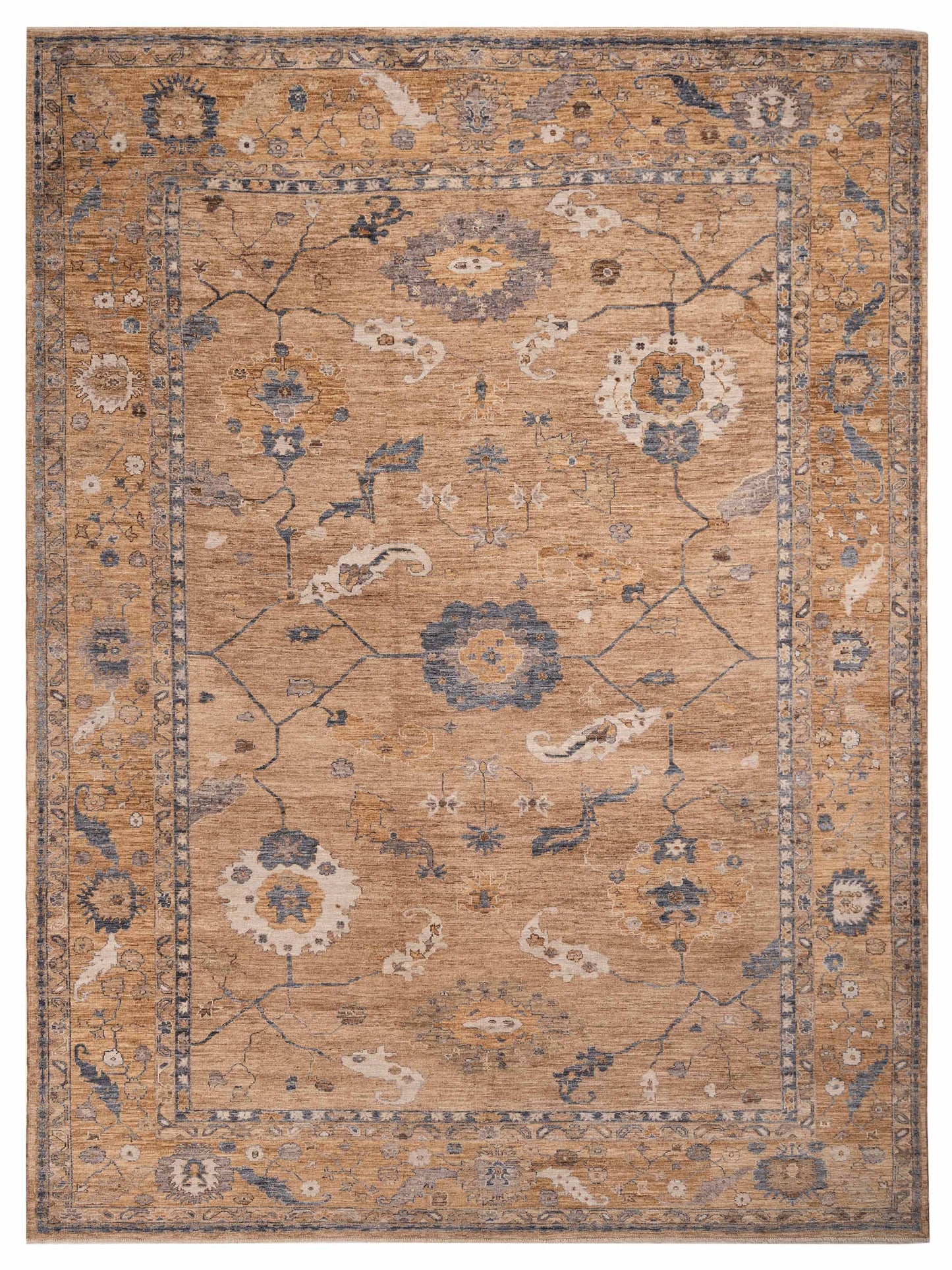 Anadol Angora Oushak  Gold Gold Traditional