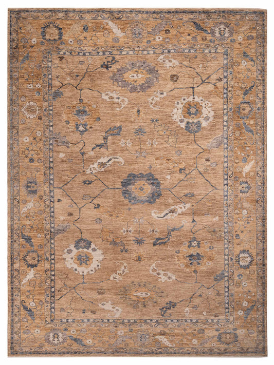 Anadol Angora Oushak  Gold Gold Traditional