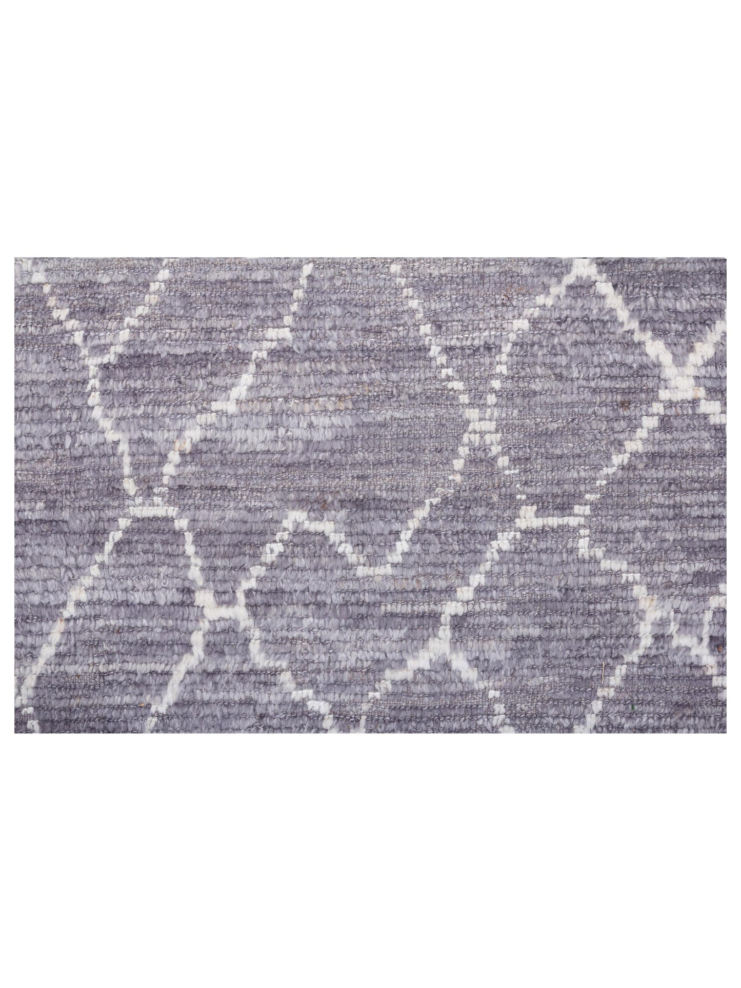 Berber Aspendos Dark Gray Ivory 10.3x14 Hand Knotted Rug
