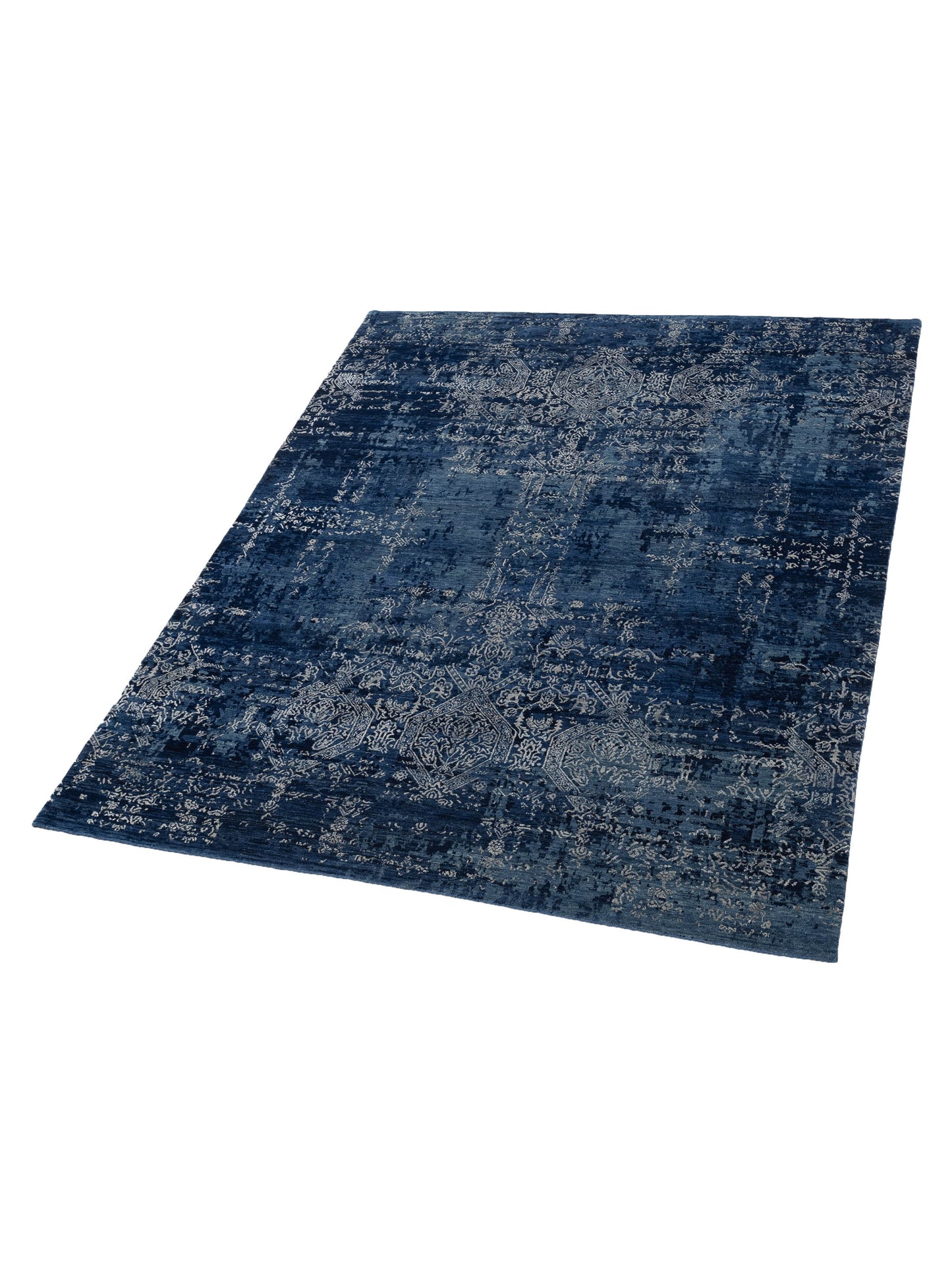 Tibetino 142706 Navy 8x9.11 Hand Knotted Rug