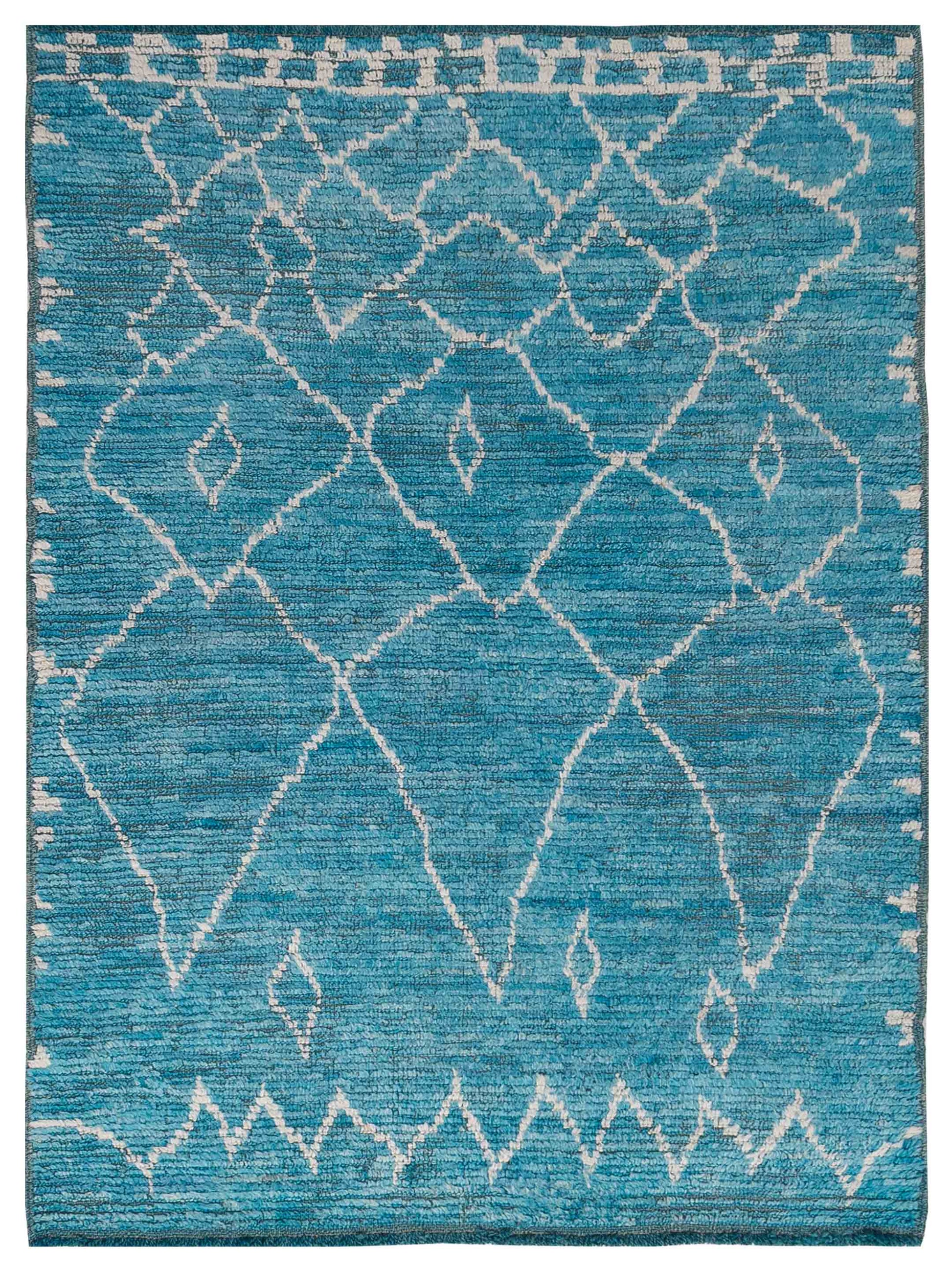 Pasha Berber  Turquoise  Contemporary