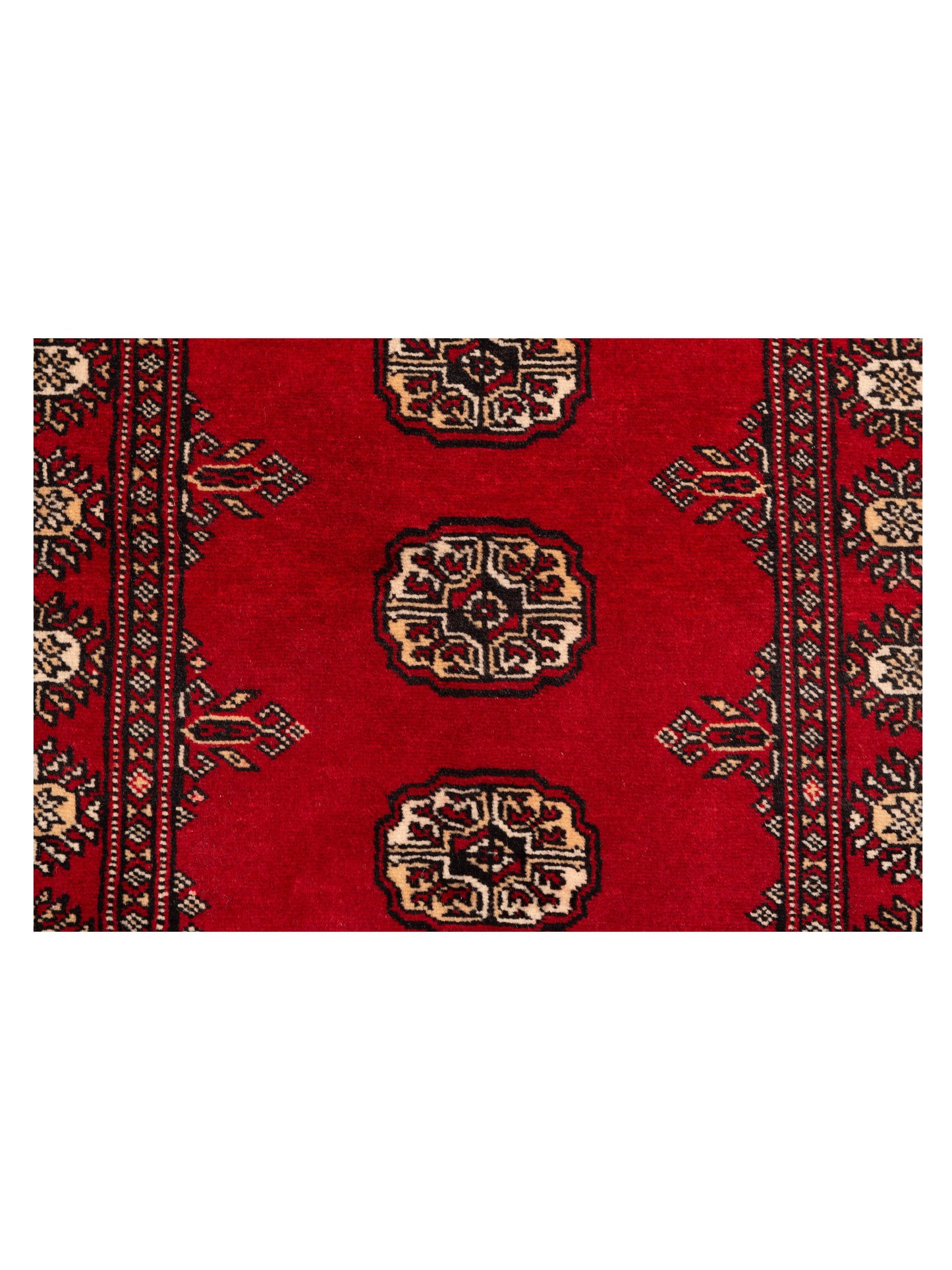 Bokhara 145537 Red Red 2.7x3.10 Hand Knotted Rug
