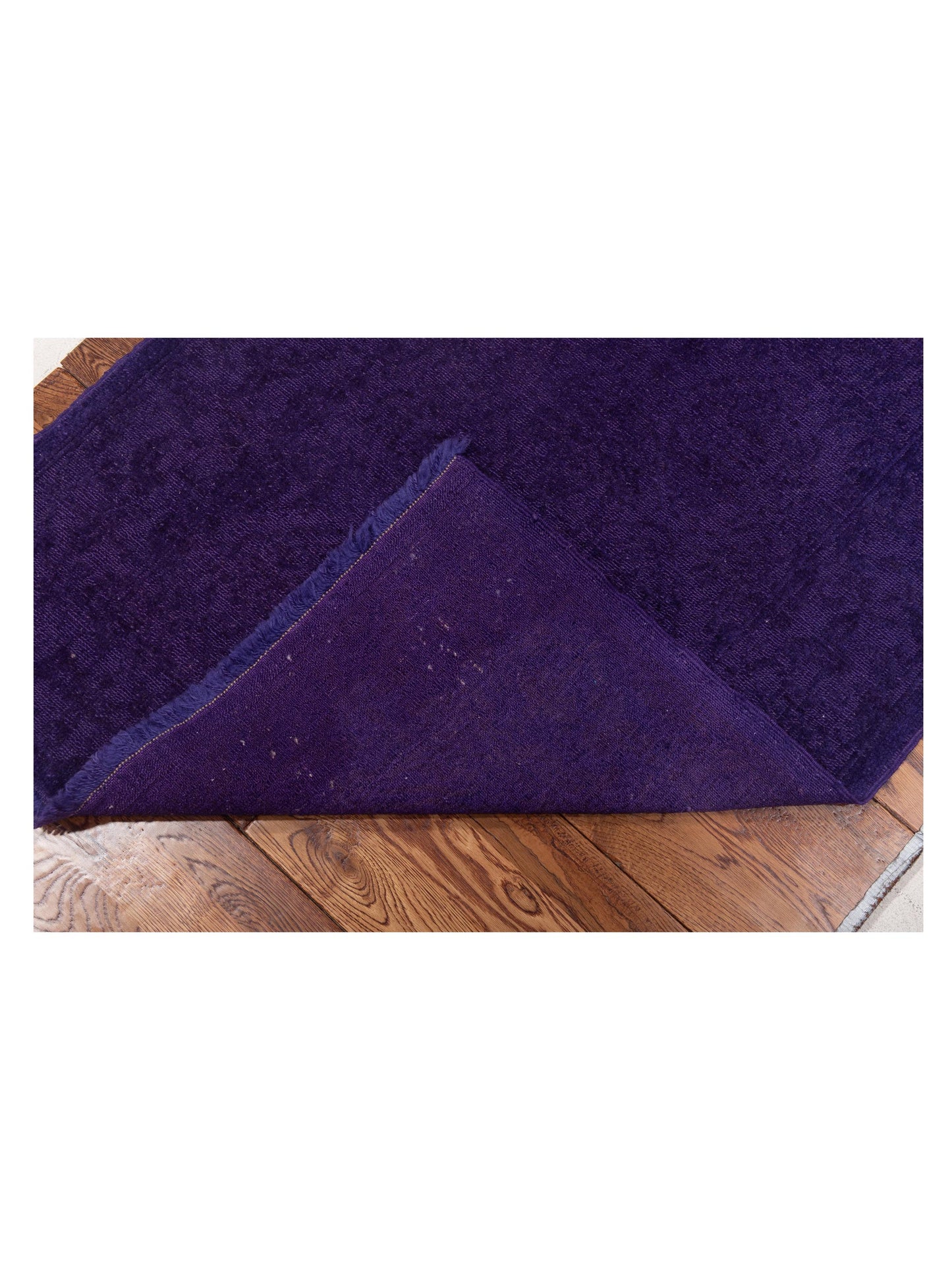 Color Bouquet 109691 Purple Purple 2.8x9.3 Hand Knotted Rug