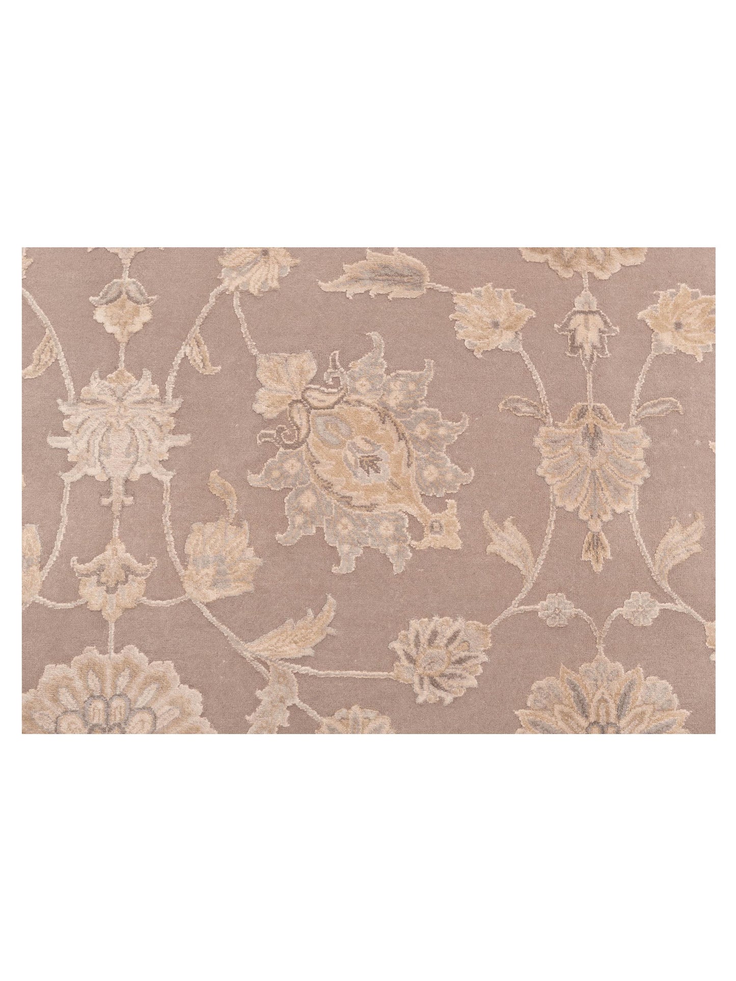 Imperial Silk 141443 Silver 9.2x12.2 Hand Knotted Rug