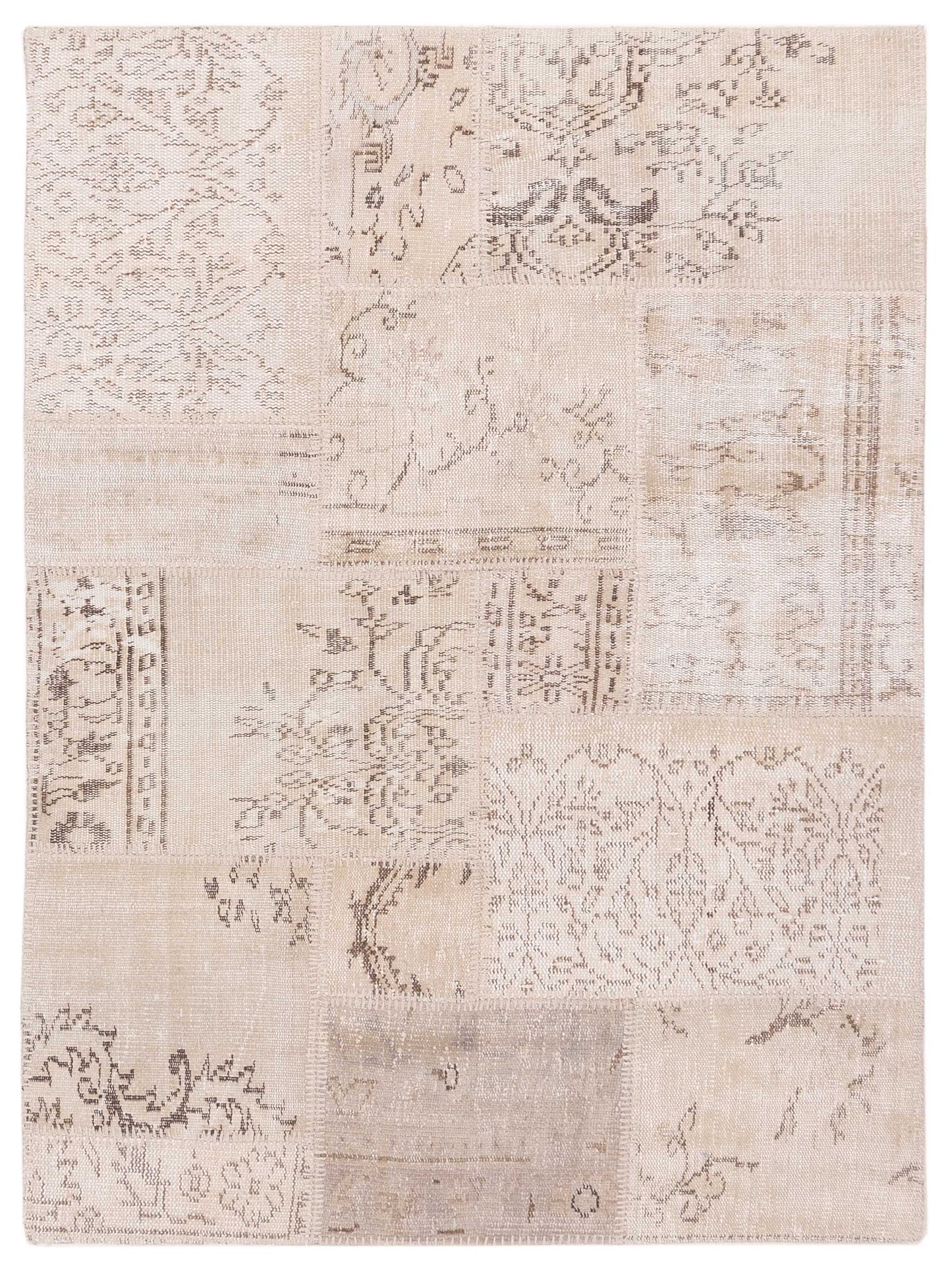 Pasha Turkish Vestige Patchwork  Natural  Contemporary