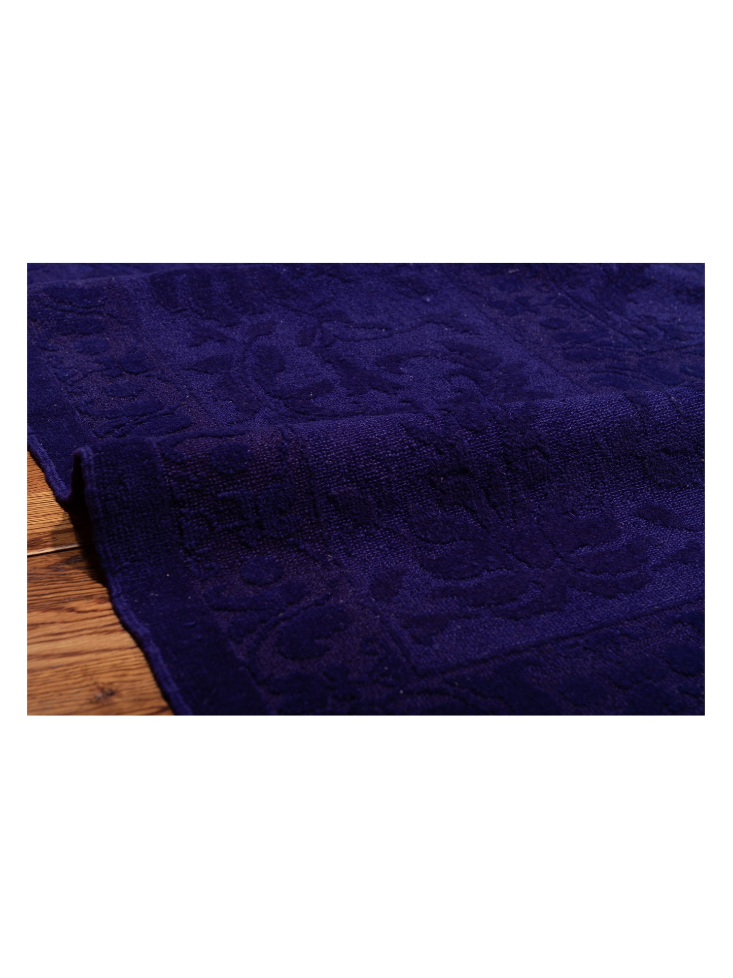 Color Bouquet 109181 Purple Purple 11.10x14.9 Hand Knotted Rug
