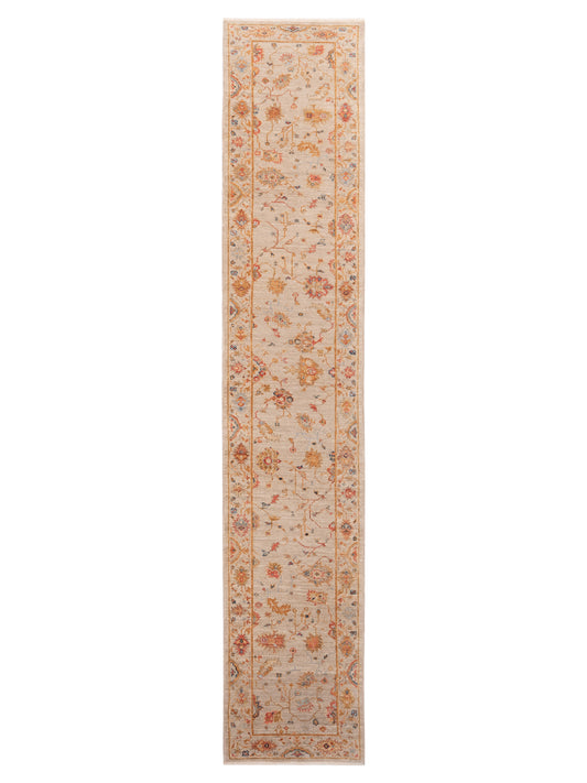 Anadol Angora Oushak  Ivory Ivory Traditional