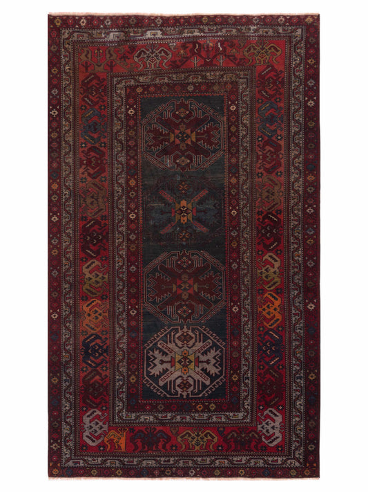 Pasha Old Anatolian  Black Red Traditional