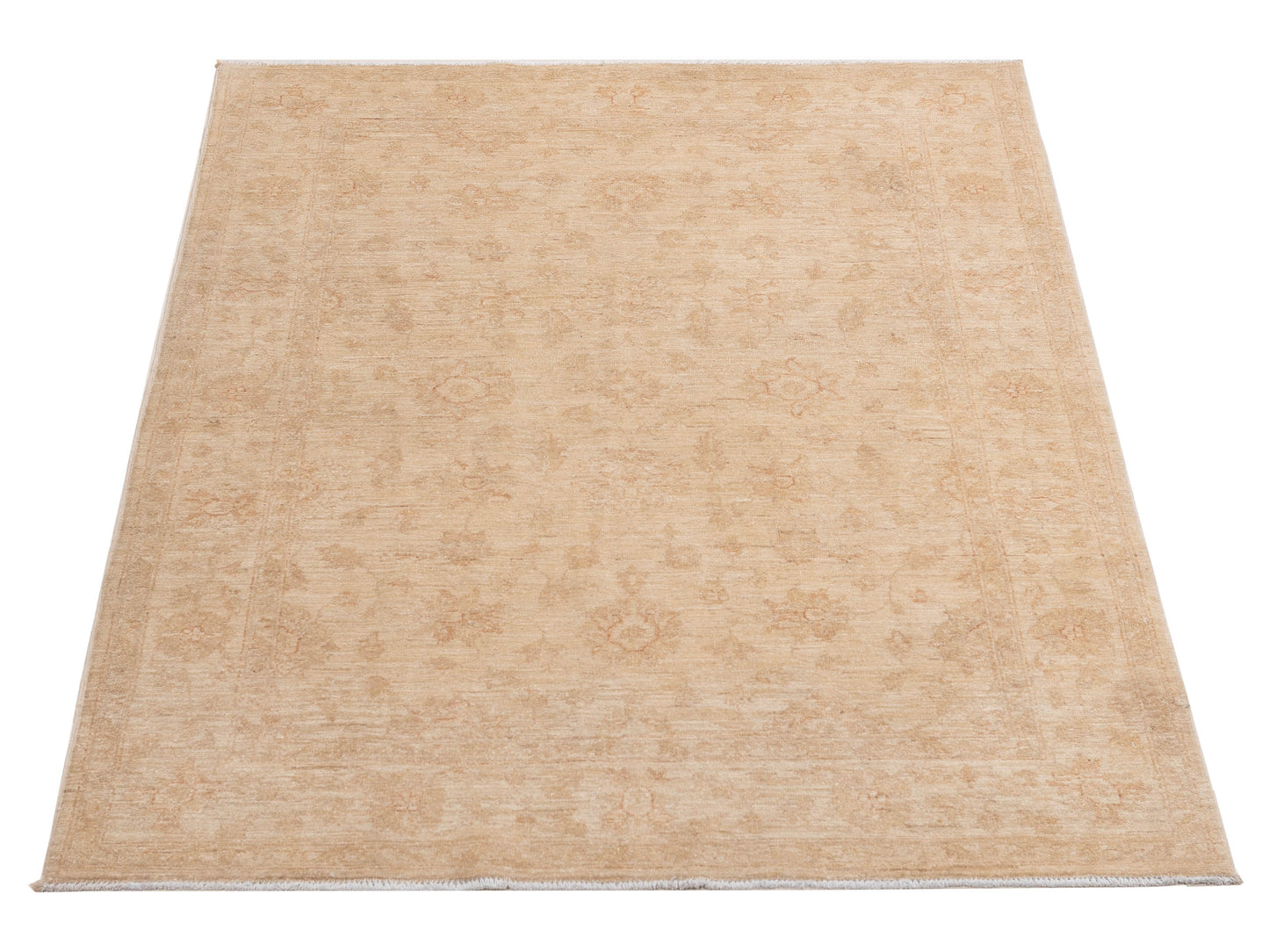 Sultan 117459 Ivory Ivory 4.11x6.10 Hand Knotted Rug