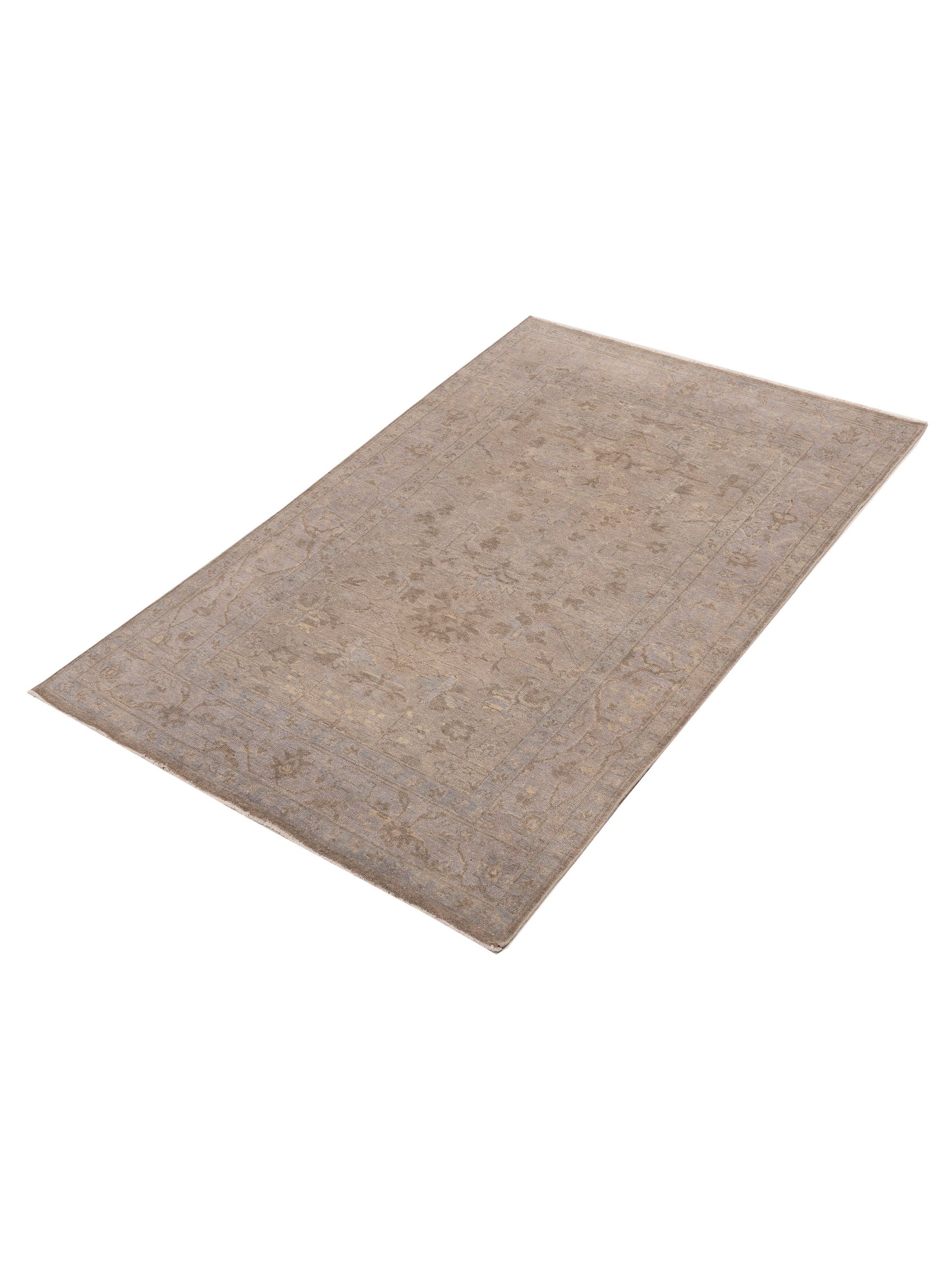 Stella 119170 Gray 5x8 Hand Knotted Rug