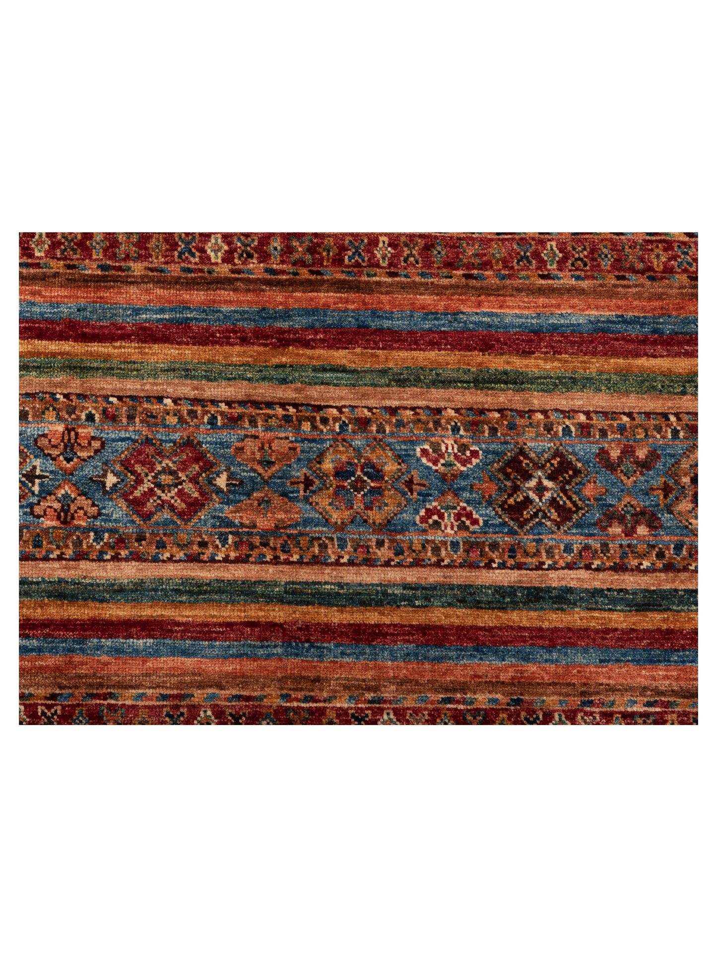 Khorjin 149142 Multi Multi 2.10x4.3 Hand Knotted Rug