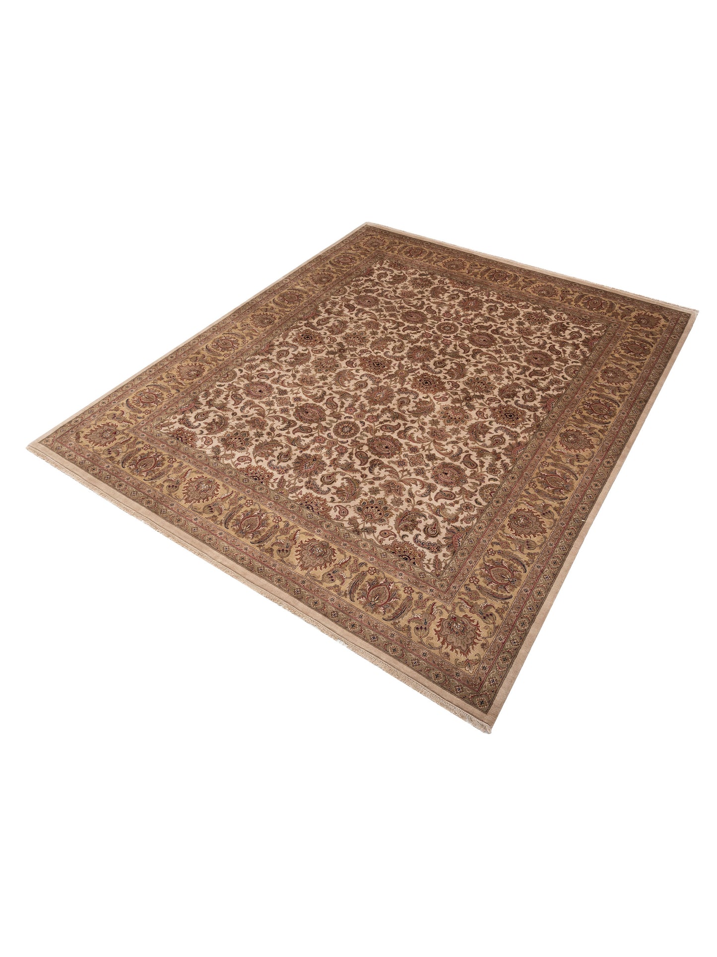 Royal 99023 Ivory Gold 12x15 Hand Knotted Rug