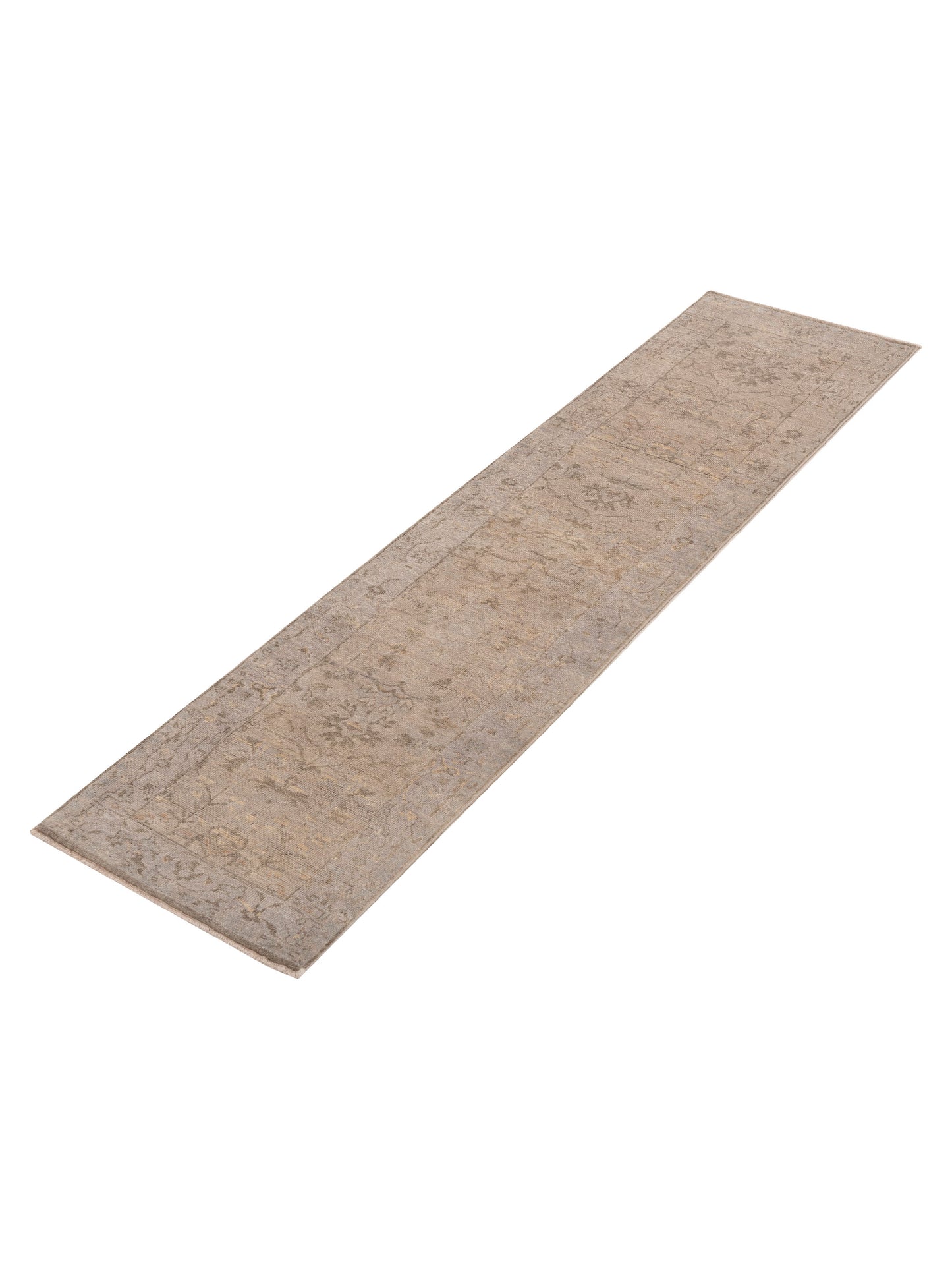 Stella 119176 Gray 2.6x10 Hand Knotted Rug