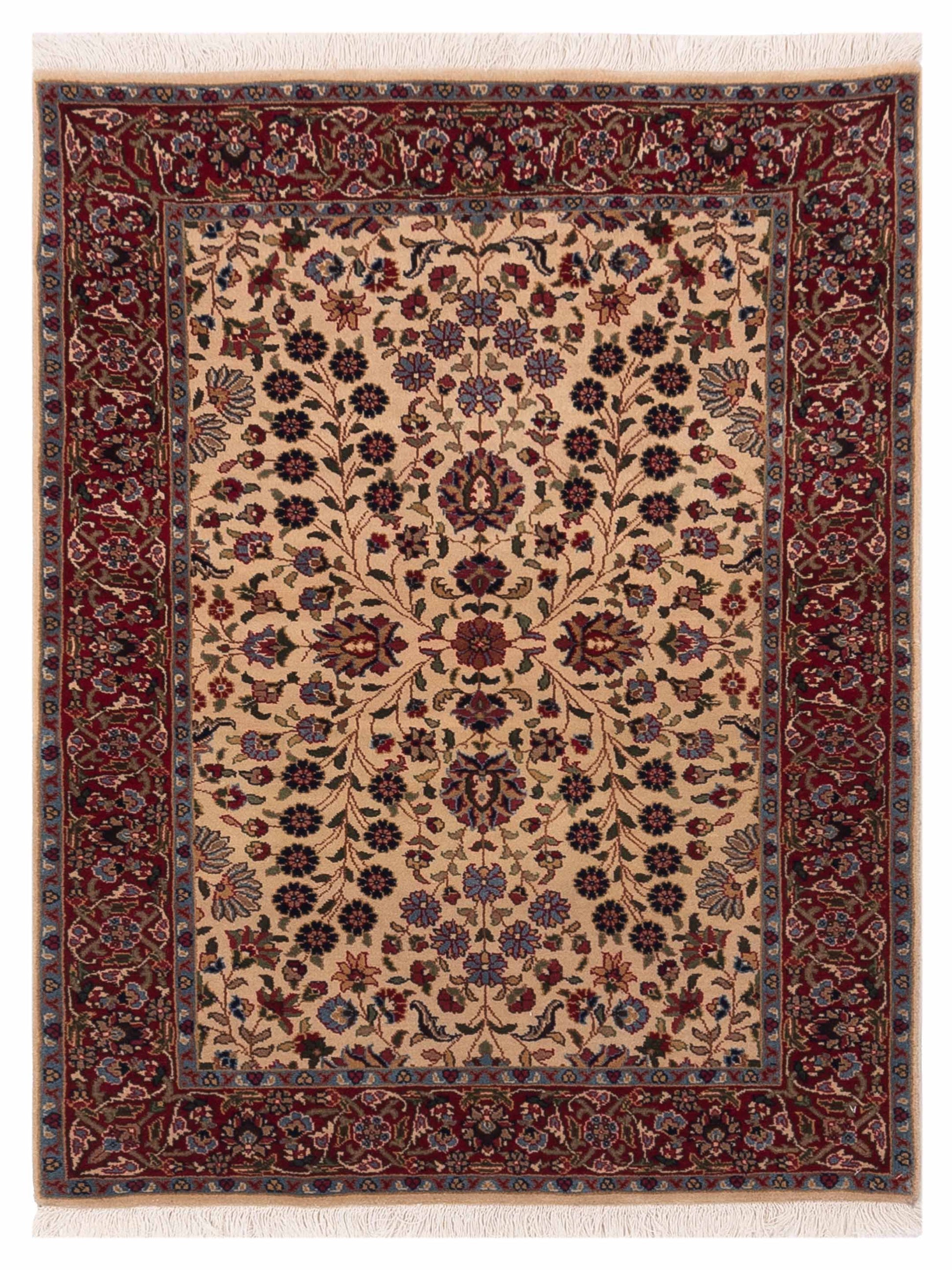 Pasha Hereke  Ivory Red Traditional