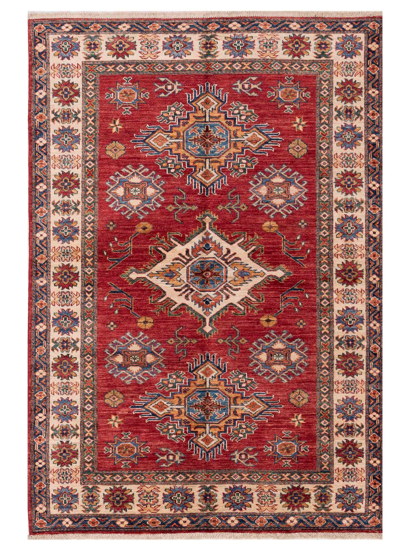 Nomad Super Kazak  Red Ivory Tribal