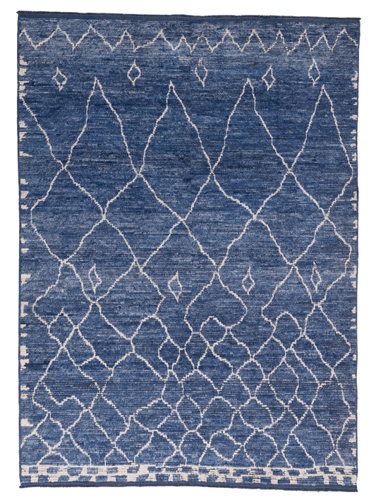Pasha Berber  Blue Ivory Contemporary