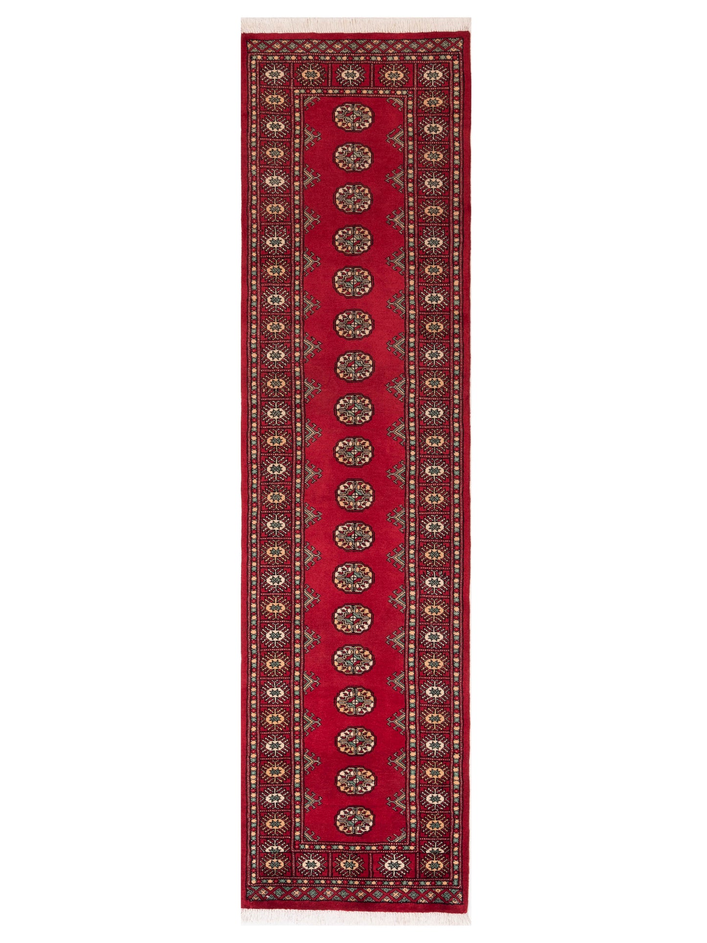 Nomad Bokhara  Red Red Traditional