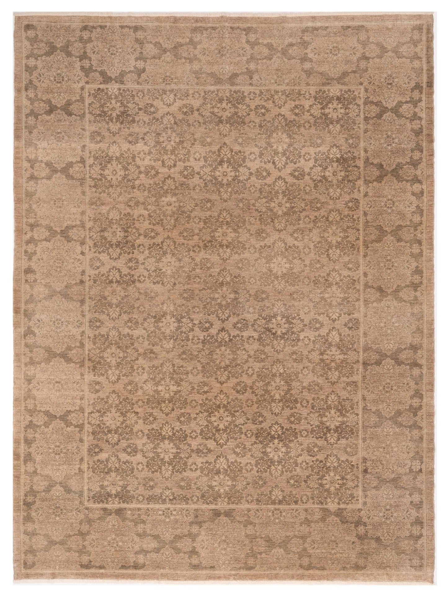 Pasha Yasemin  Beige Green Transitional