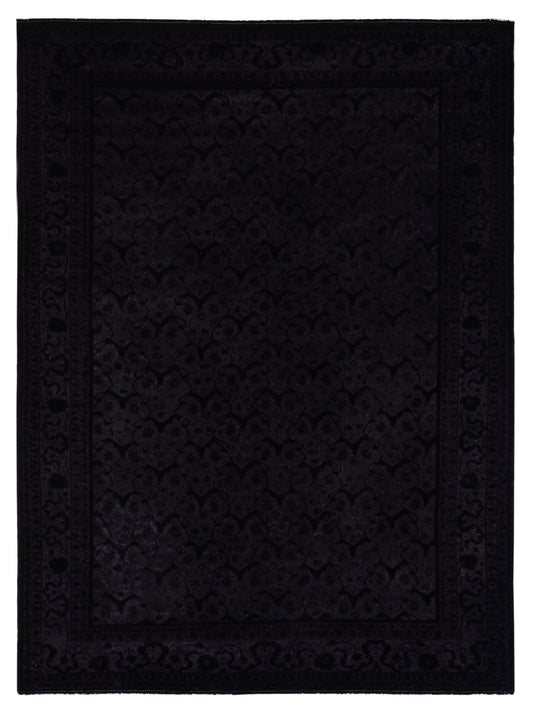 Pasha Antique Loom  Black Black Traditional