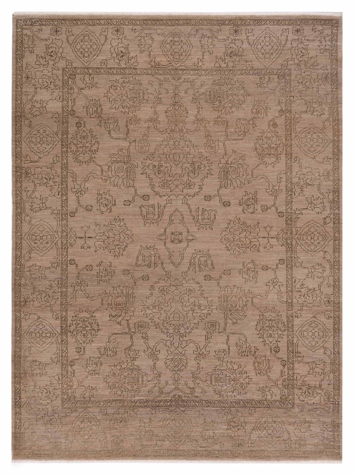 Pasha Defne  Beige Green Transitional