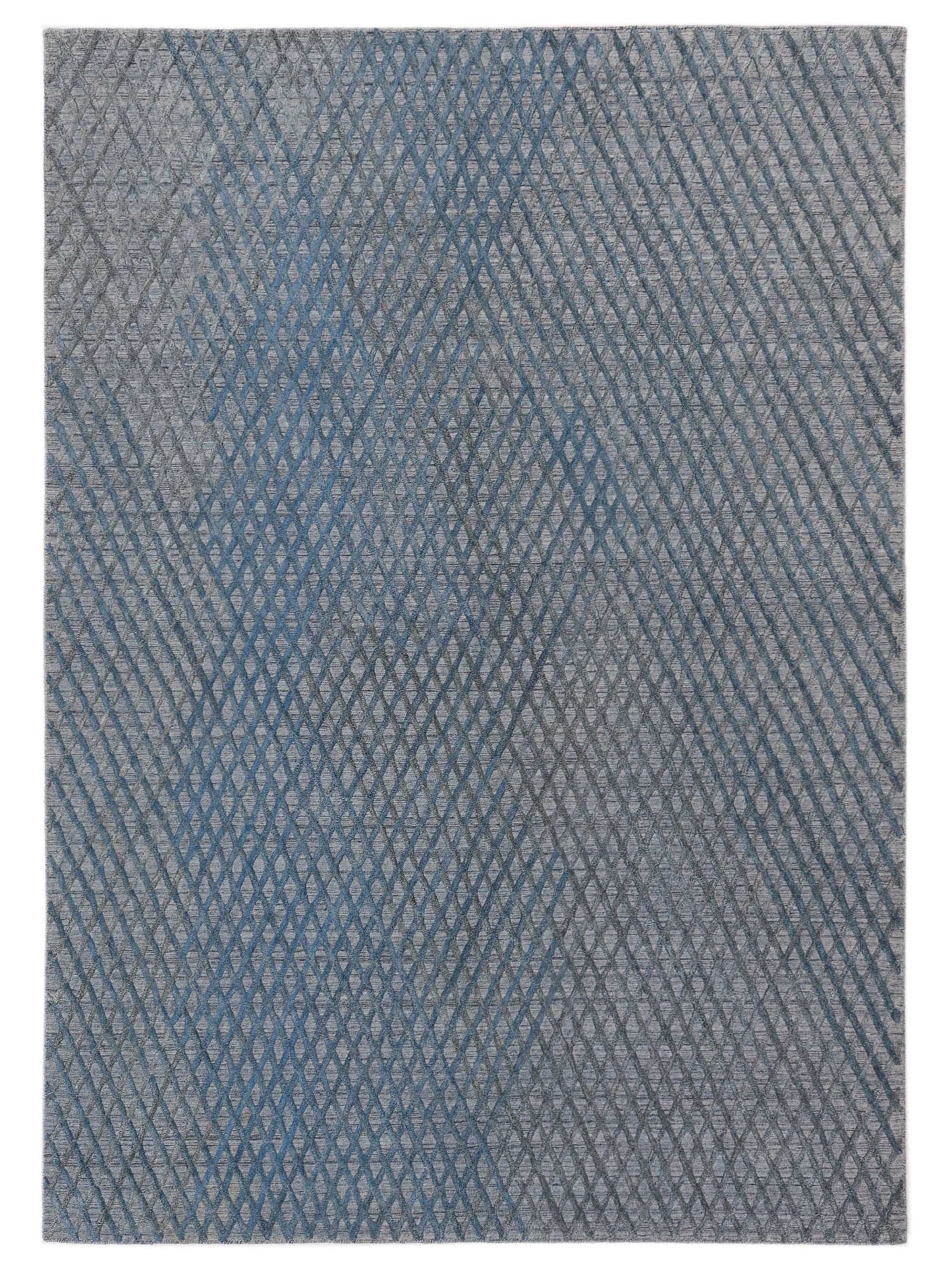 Siena Himalayan  Gray Blue Gray Blue Contemporary