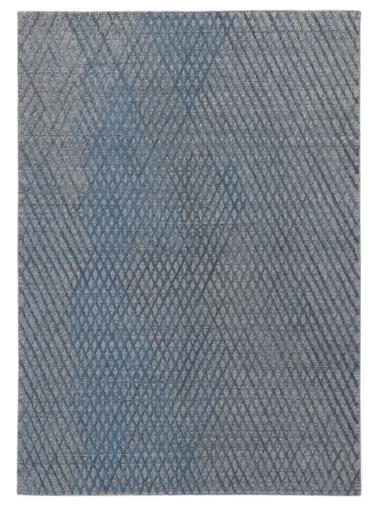 Siena Himalayan  Gray Blue Gray Blue Contemporary