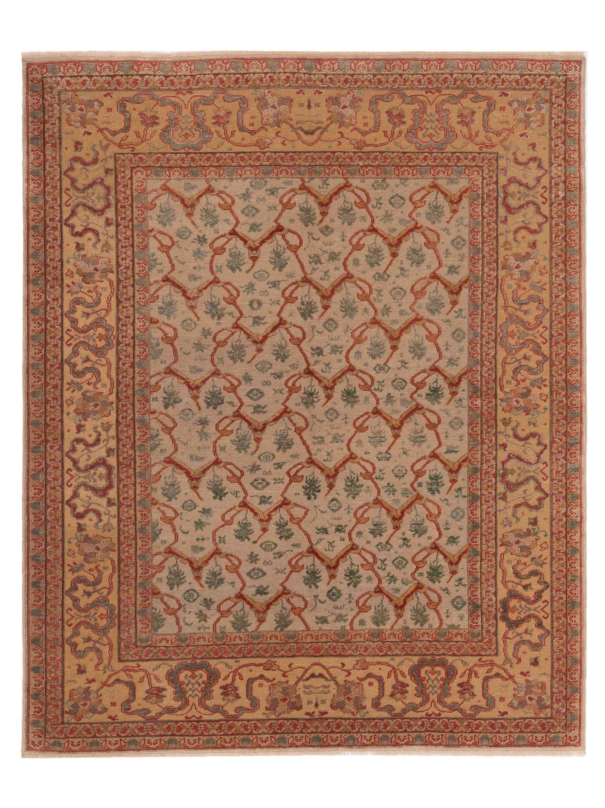 Pasha Antique Loom  Silver Cream Traditional