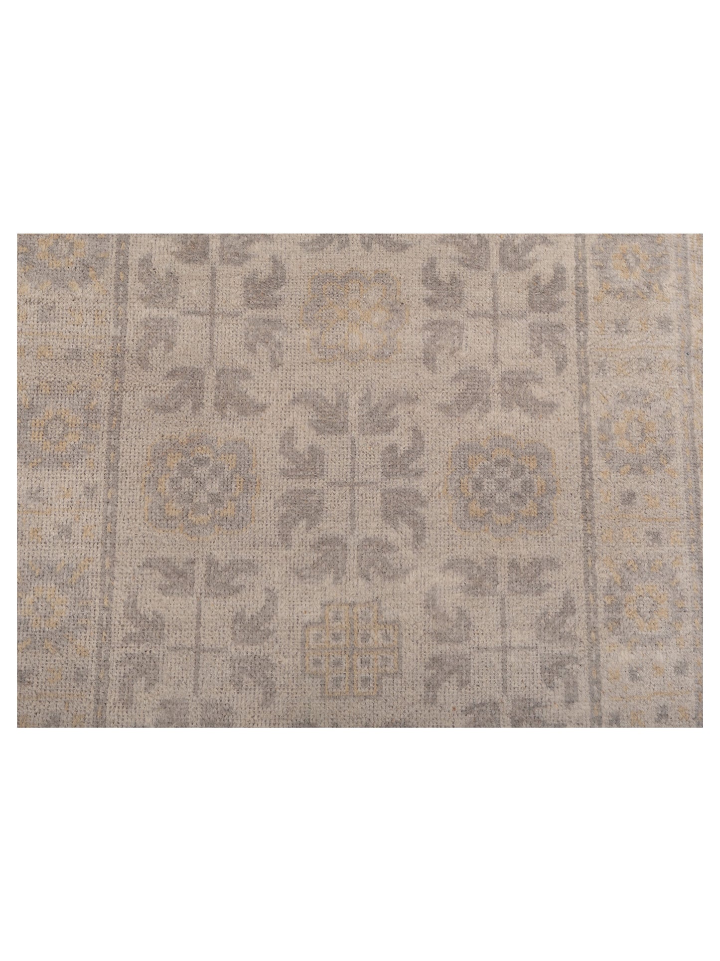 Evren 123482 Silver 2.6x7.11 Hand Knotted Rug