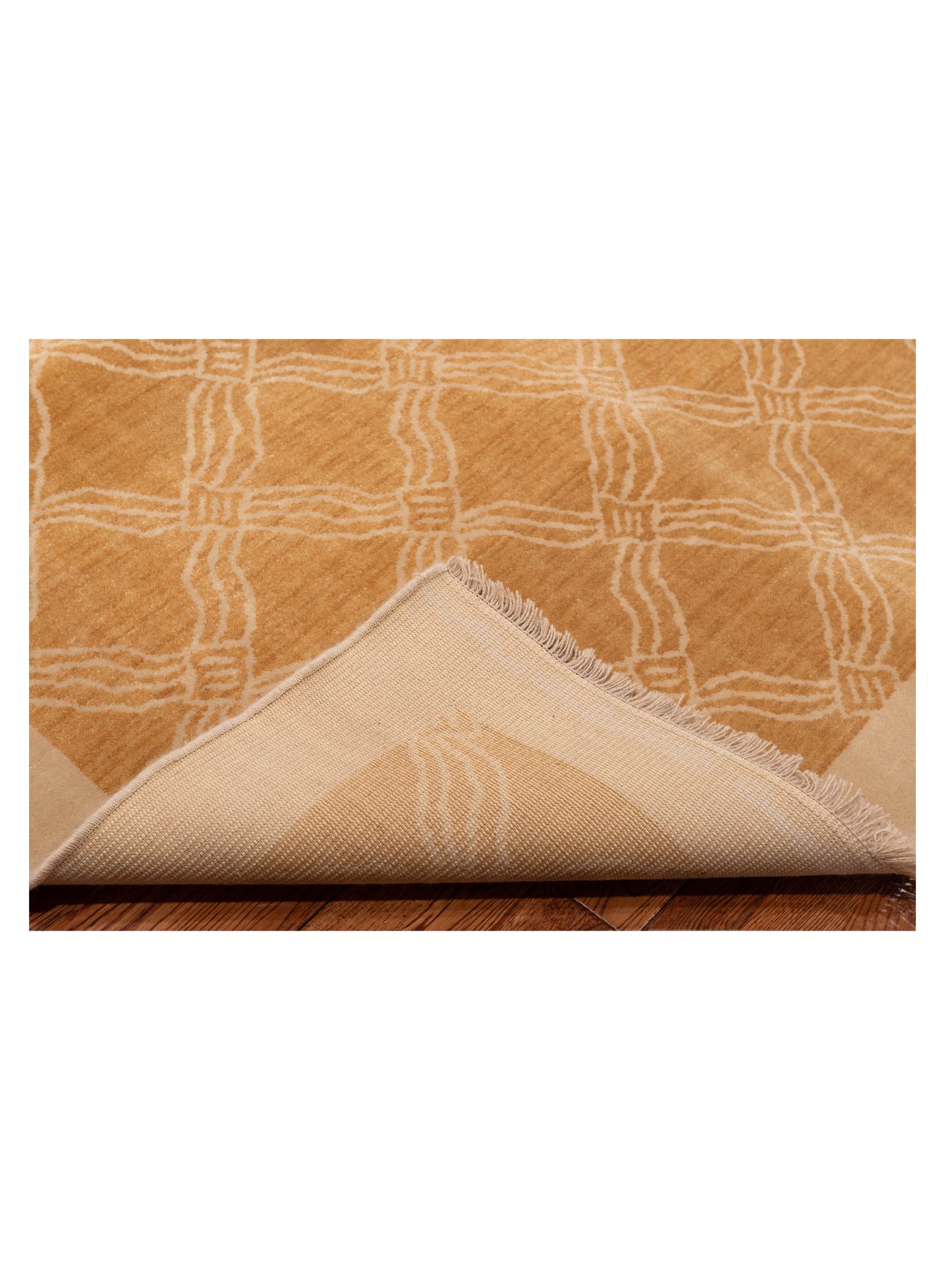 Alara 104692 Gold Ivory 9x11 Machine Made Rug