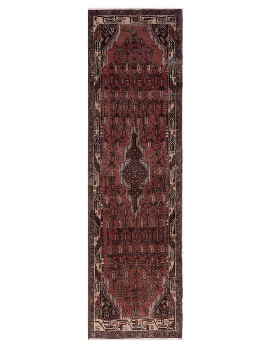 Pasha Persian  Rust Ivory Traditional