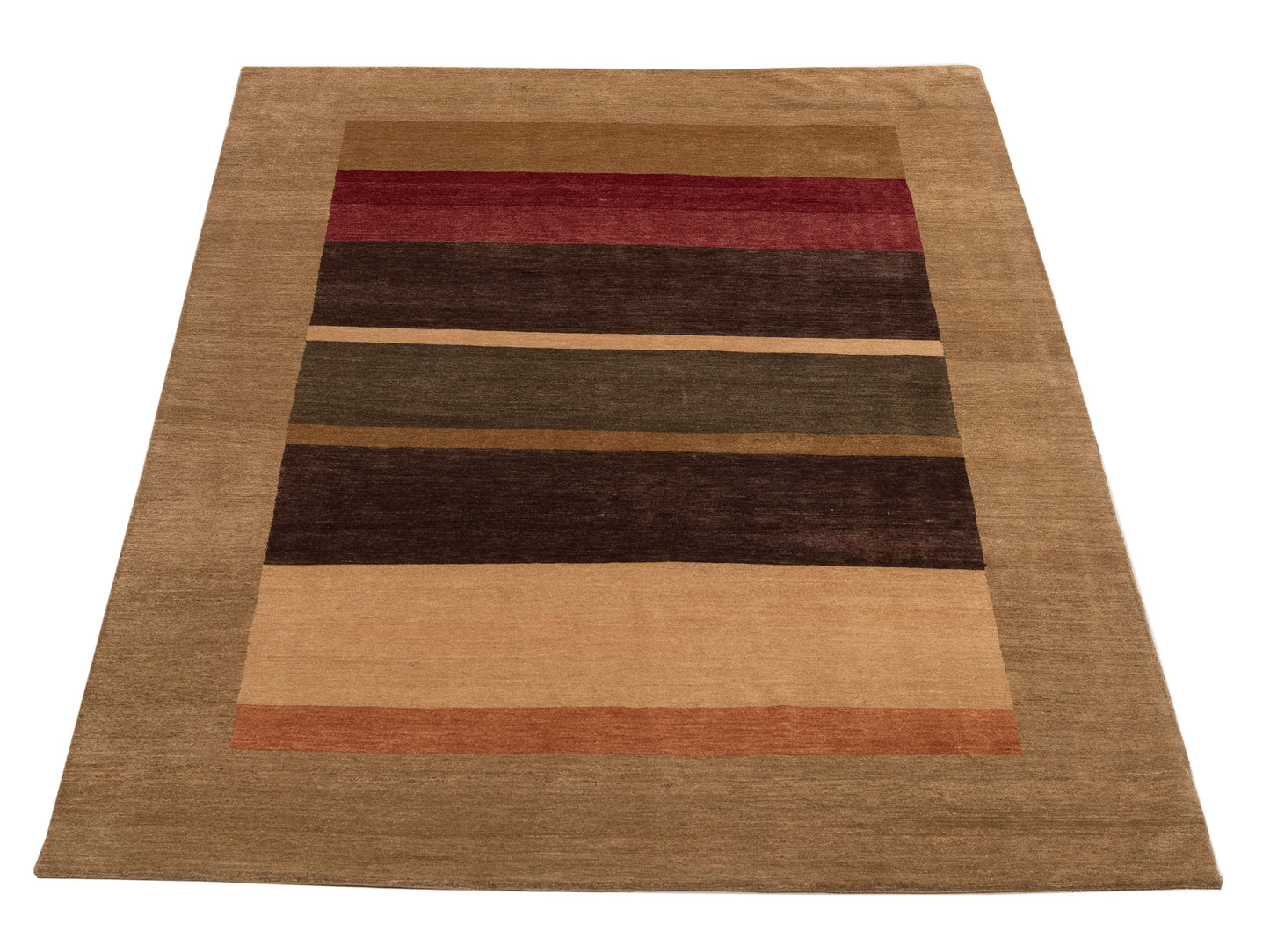 Tibetino 154013 Multi Multi 5.8x8.1 Hand Knotted Rug