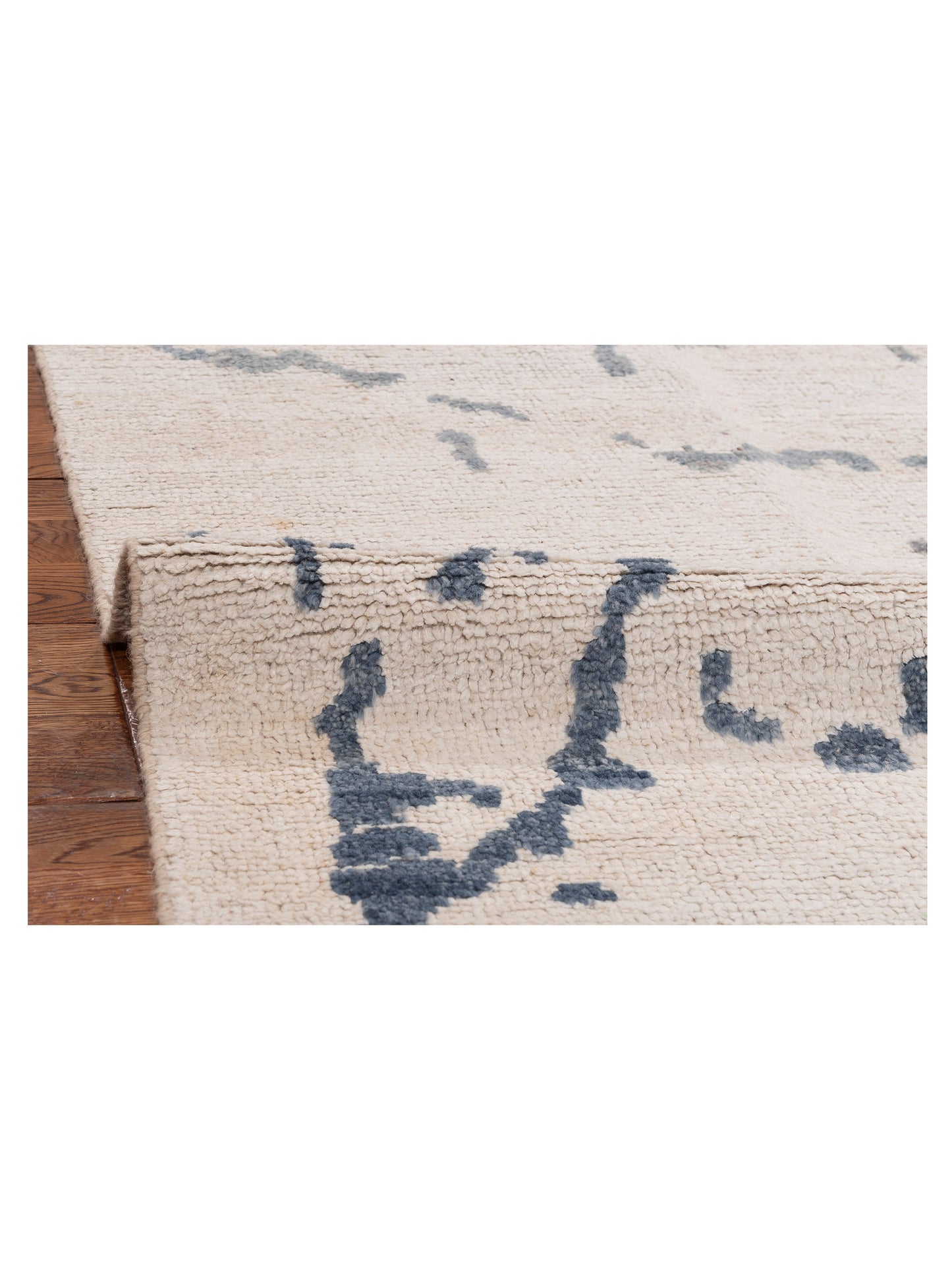 Atlas 154080 Ivory Gray 7.10x10 Hand Knotted Rug