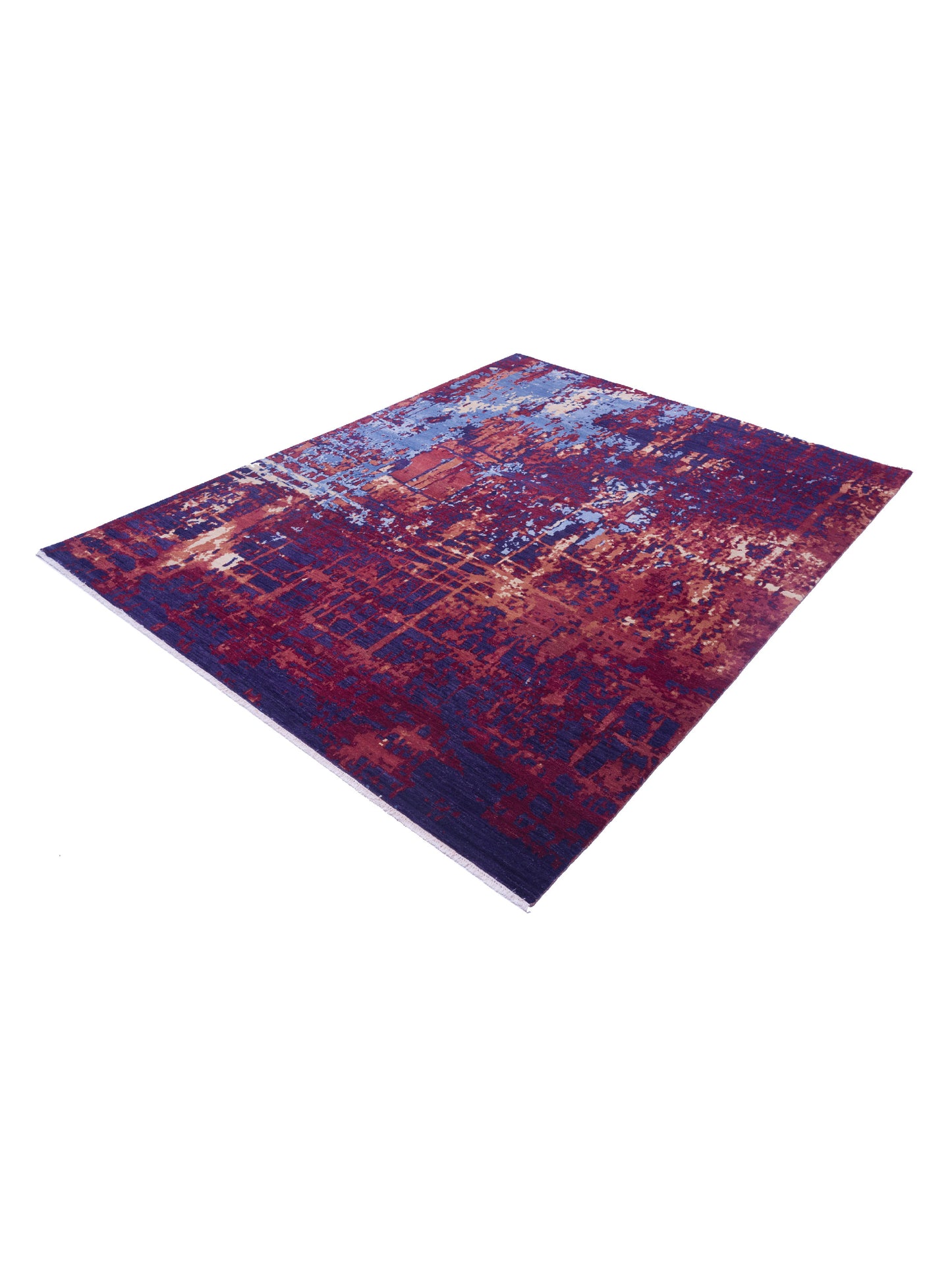 Tibetino 120214 Multi Multi 9x11.5 Hand Knotted Rug