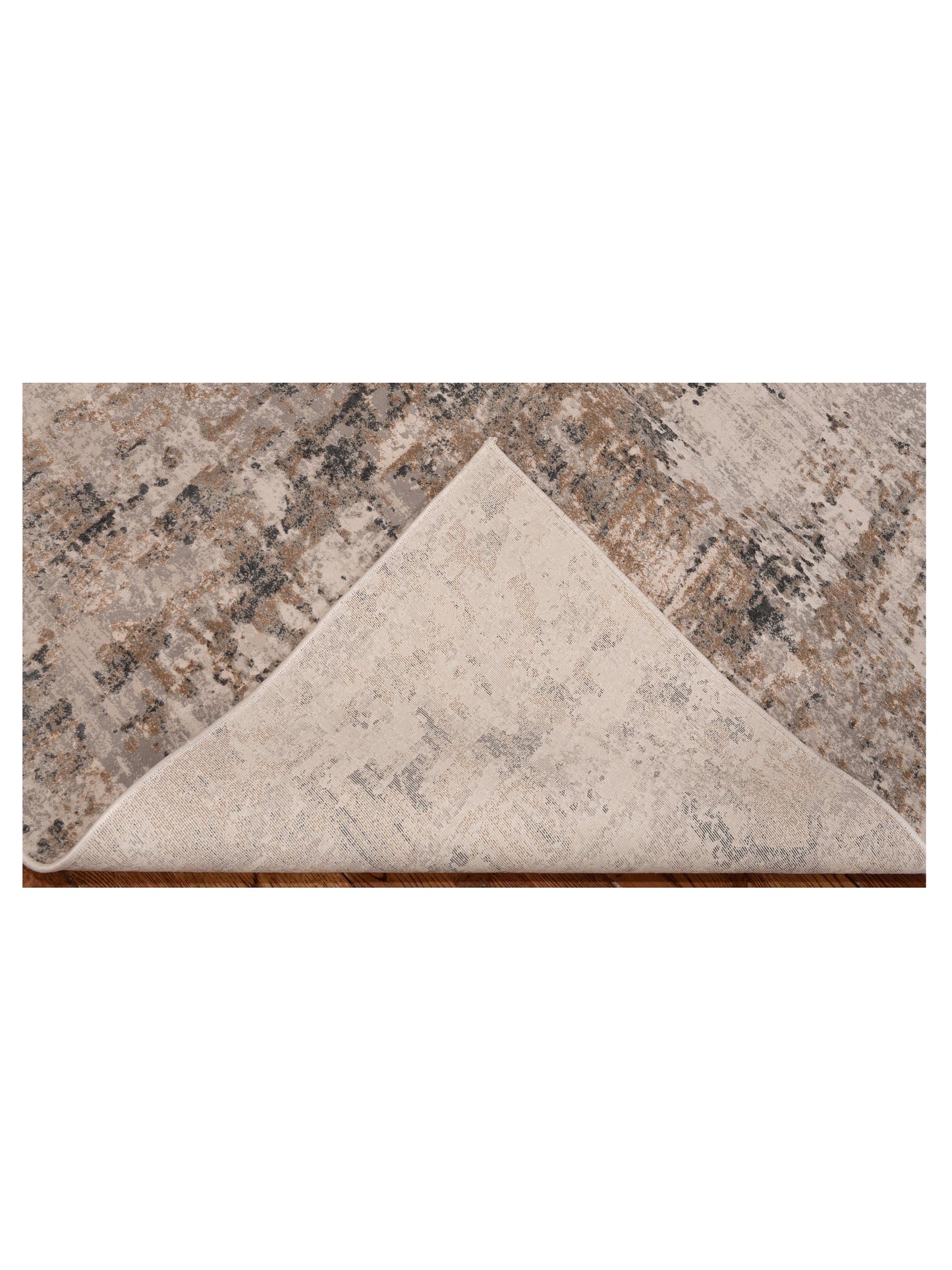 Palermo 130407 Ivory Gray 6.7x9.6 Machine Made Rug
