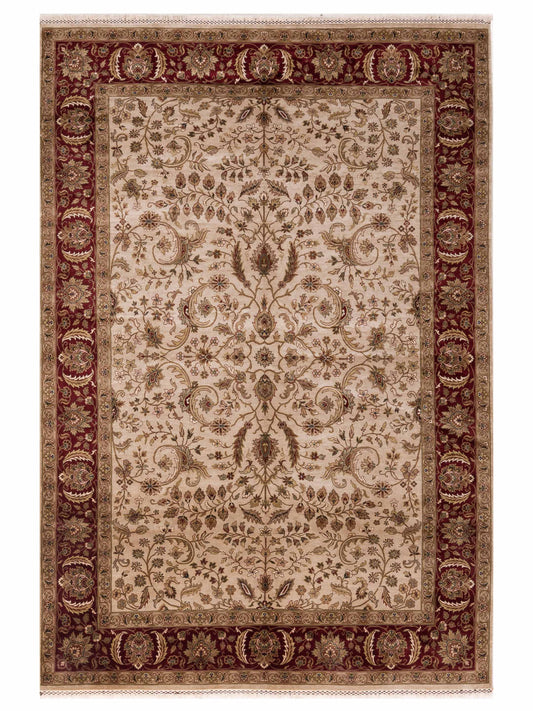 Rajpur Imperial Silk  Ivory Ivory Traditional
